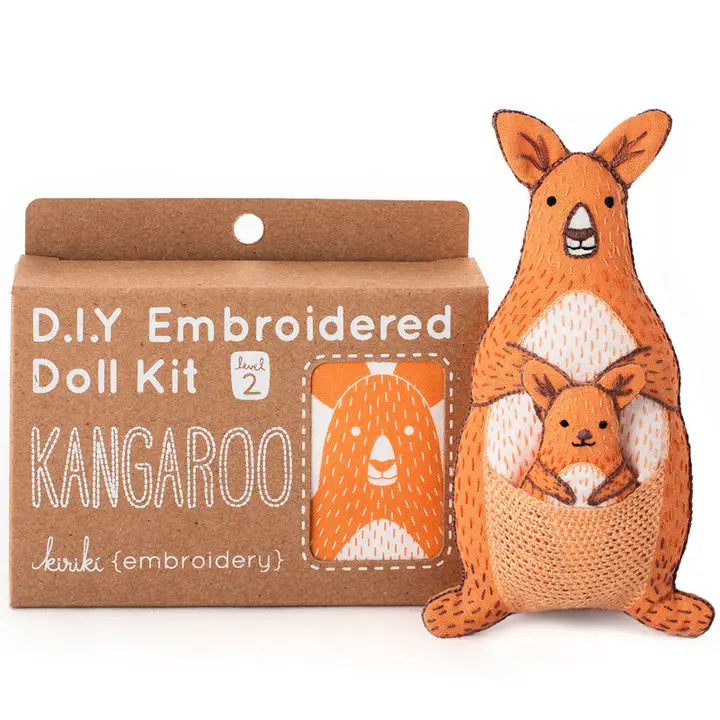 Kangaroo Doll Embroidery Kit