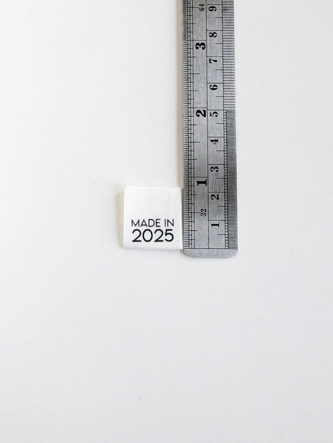 Cotton Luxe Labels: Made in 2025