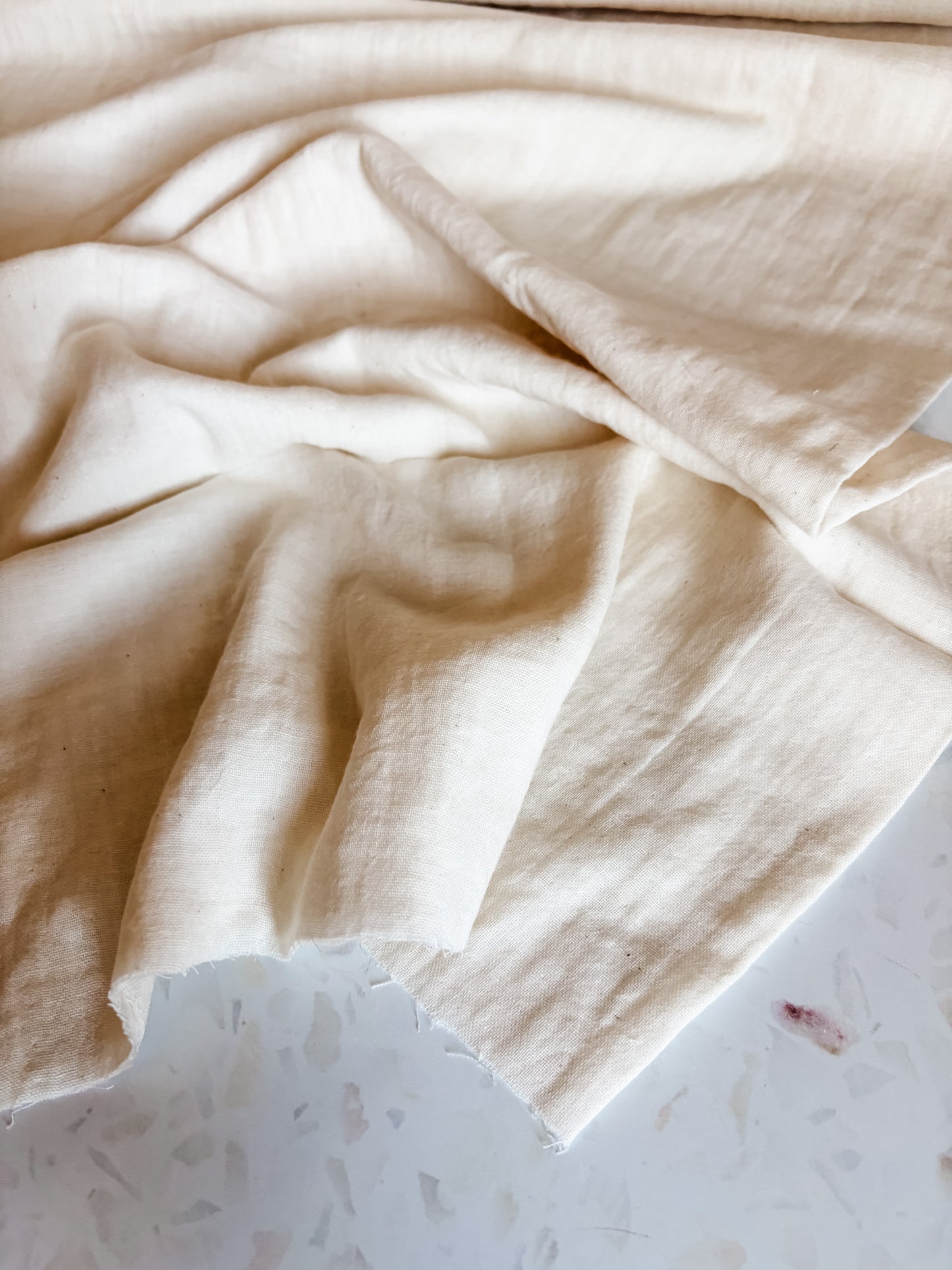Nuno to Mono Triple-Washed Double Gauze – Ecru