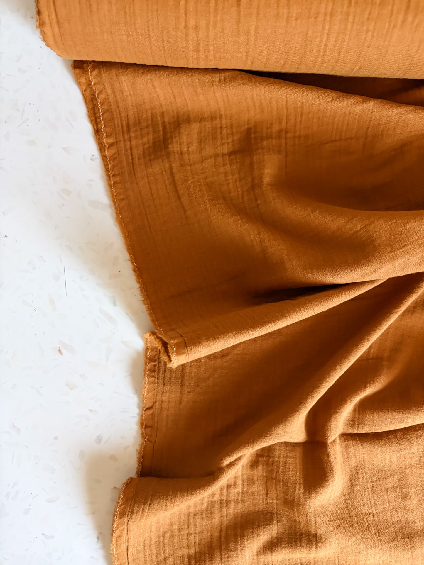 Nuno to Mono Triple-Washed Double Gauze – Copper
