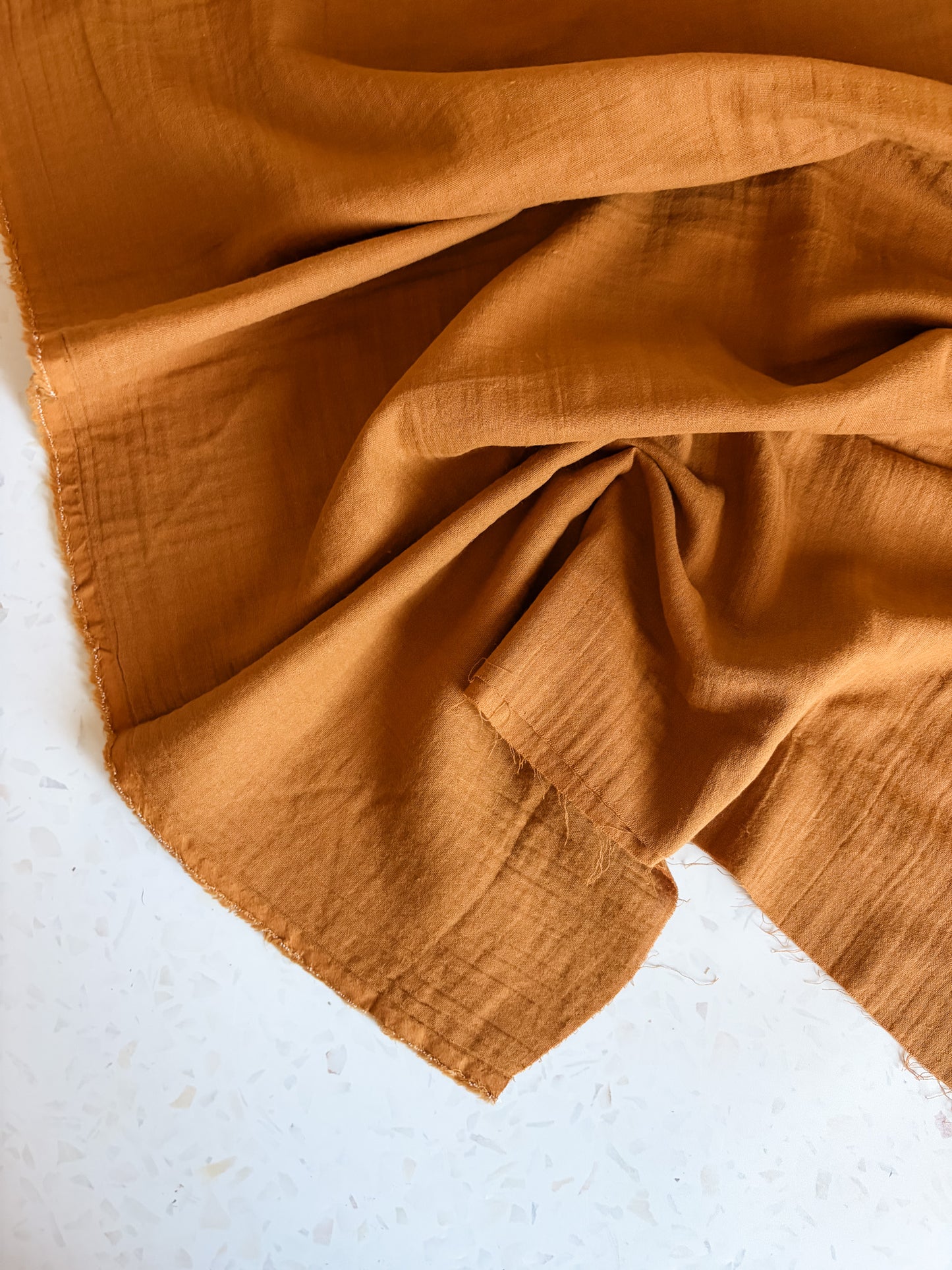 Nuno to Mono Triple-Washed Double Gauze – Copper