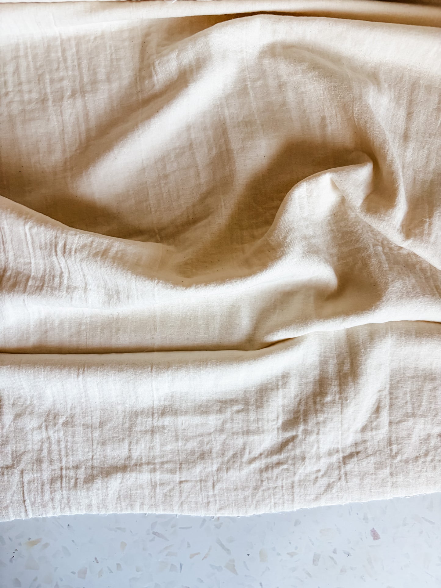 Nuno to Mono Triple-Washed Double Gauze – Ecru