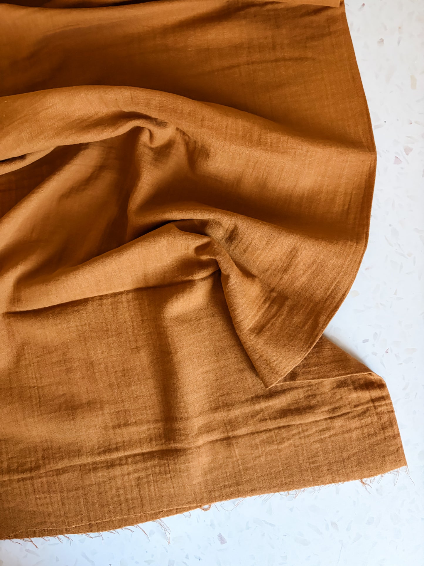 Nuno to Mono Triple-Washed Double Gauze – Copper