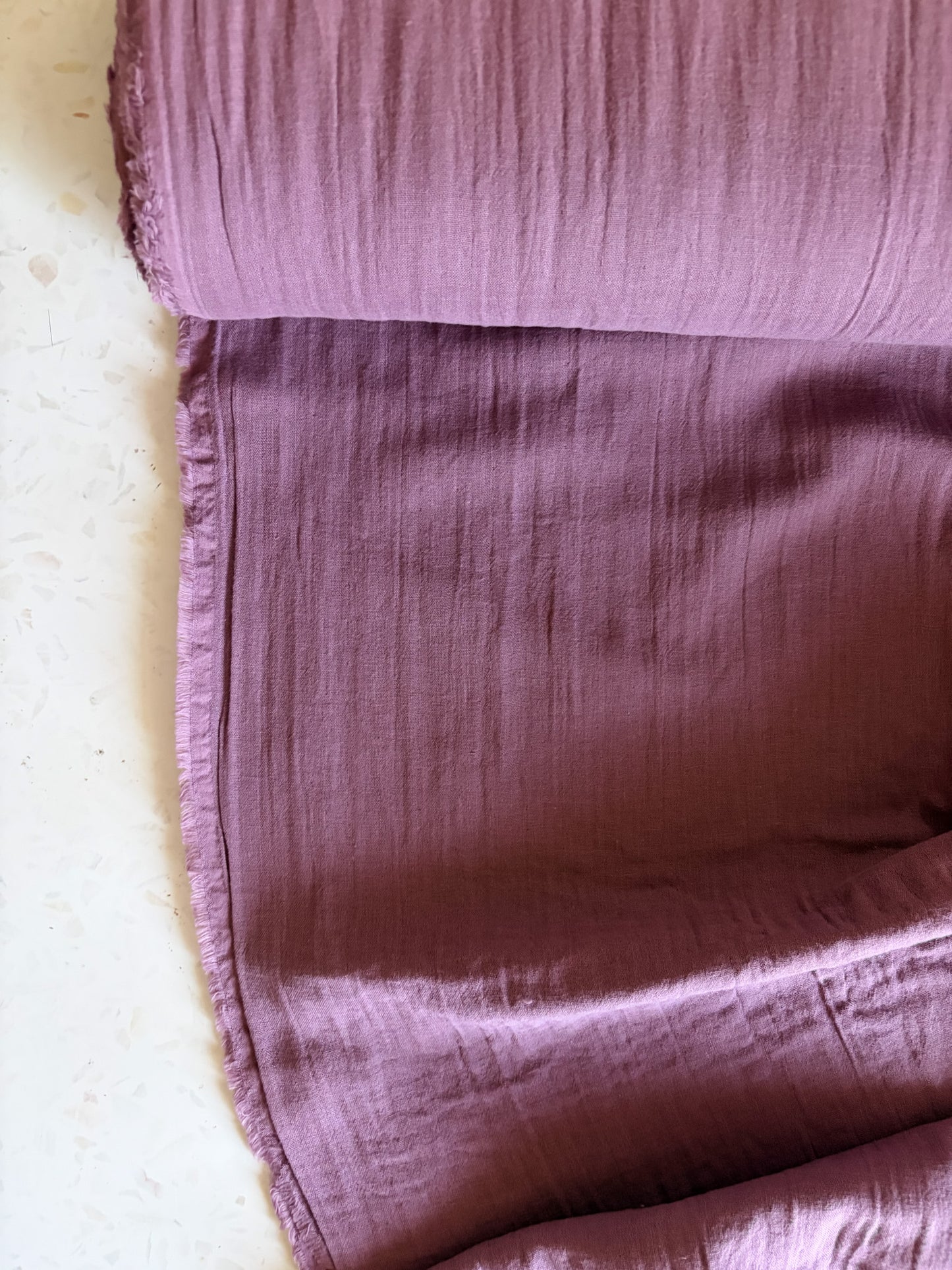 Nuno to Mono Triple-Washed Double Gauze – Plum