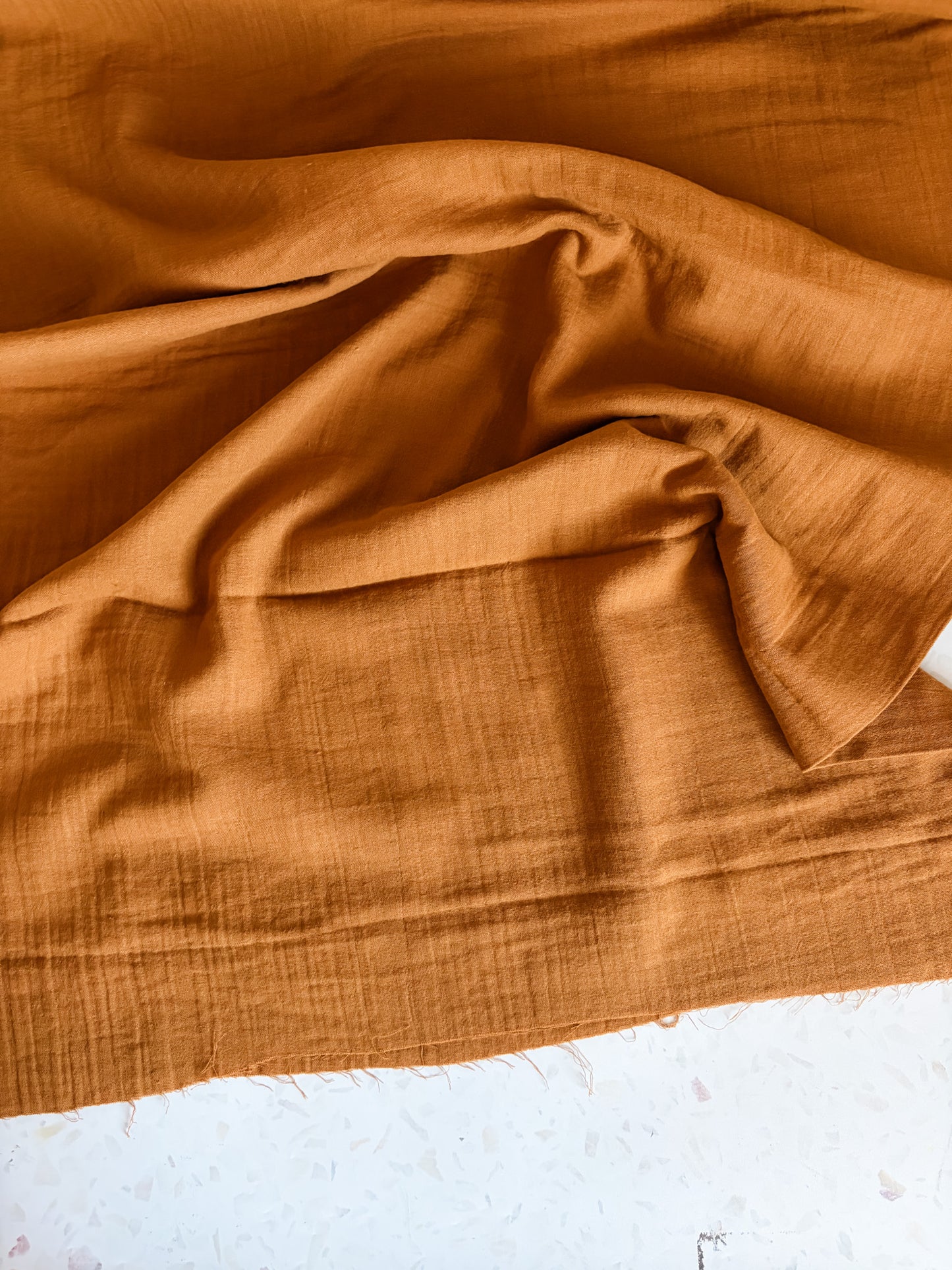 Nuno to Mono Triple-Washed Double Gauze – Copper