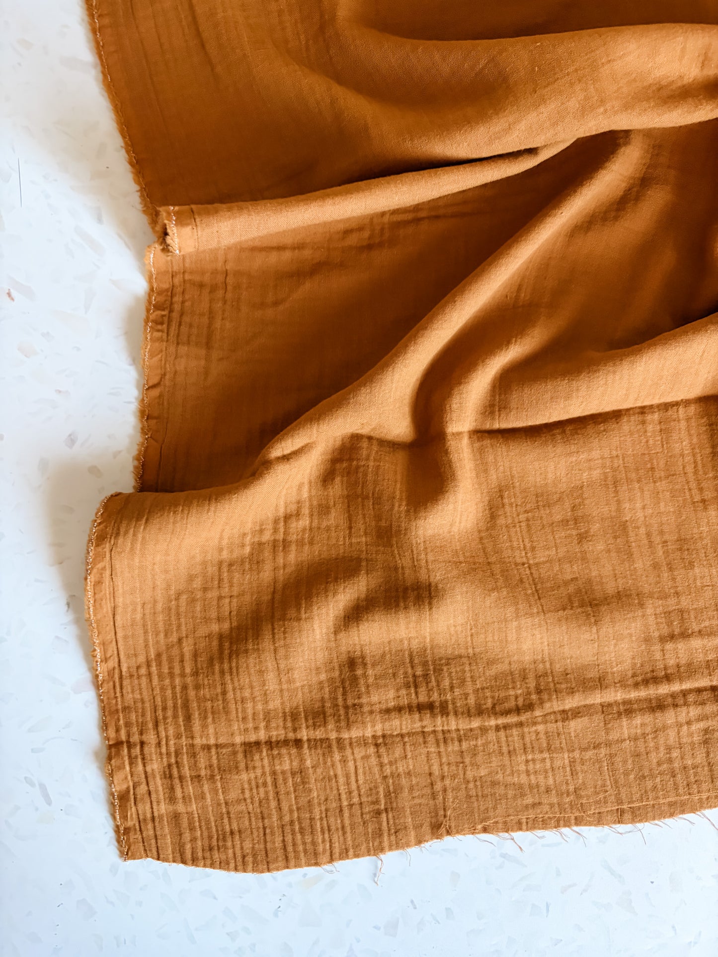 Nuno to Mono Triple-Washed Double Gauze – Copper