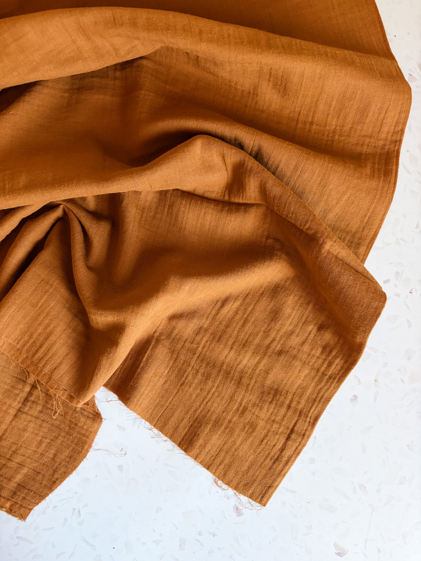Nuno to Mono Triple-Washed Double Gauze – Copper