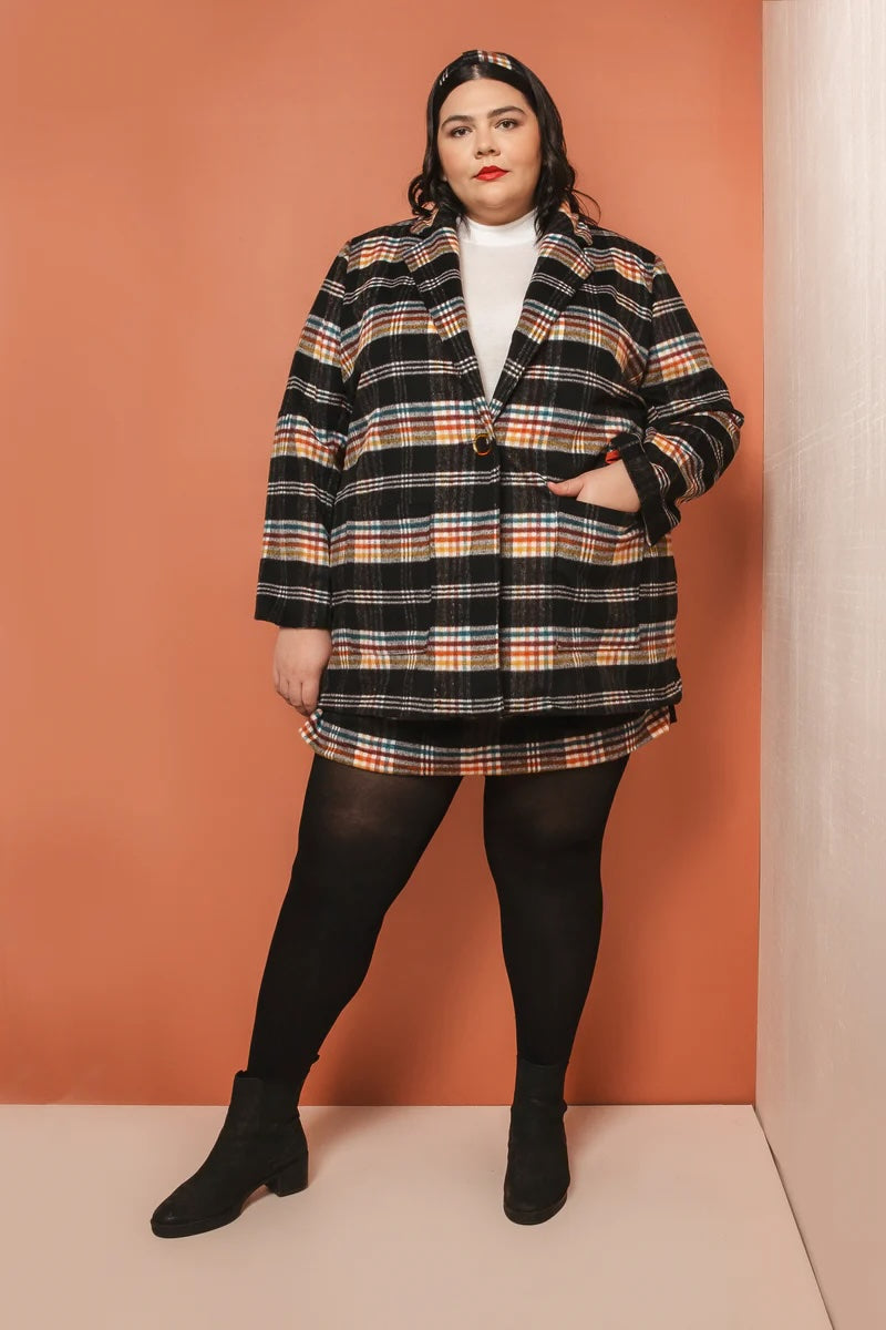 Heather Blazer by Friday Pattern Co. | Printed Pattern