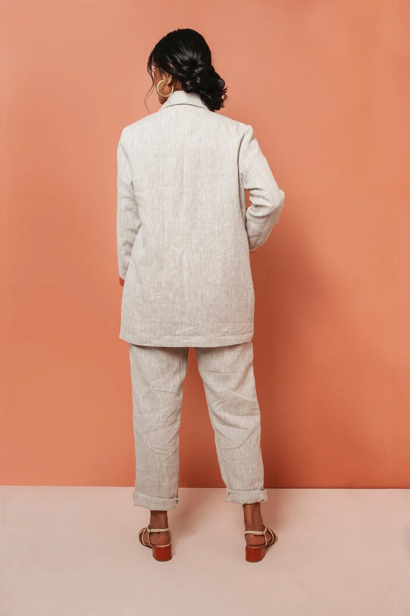 Heather Blazer by Friday Pattern Co. | Printed Pattern