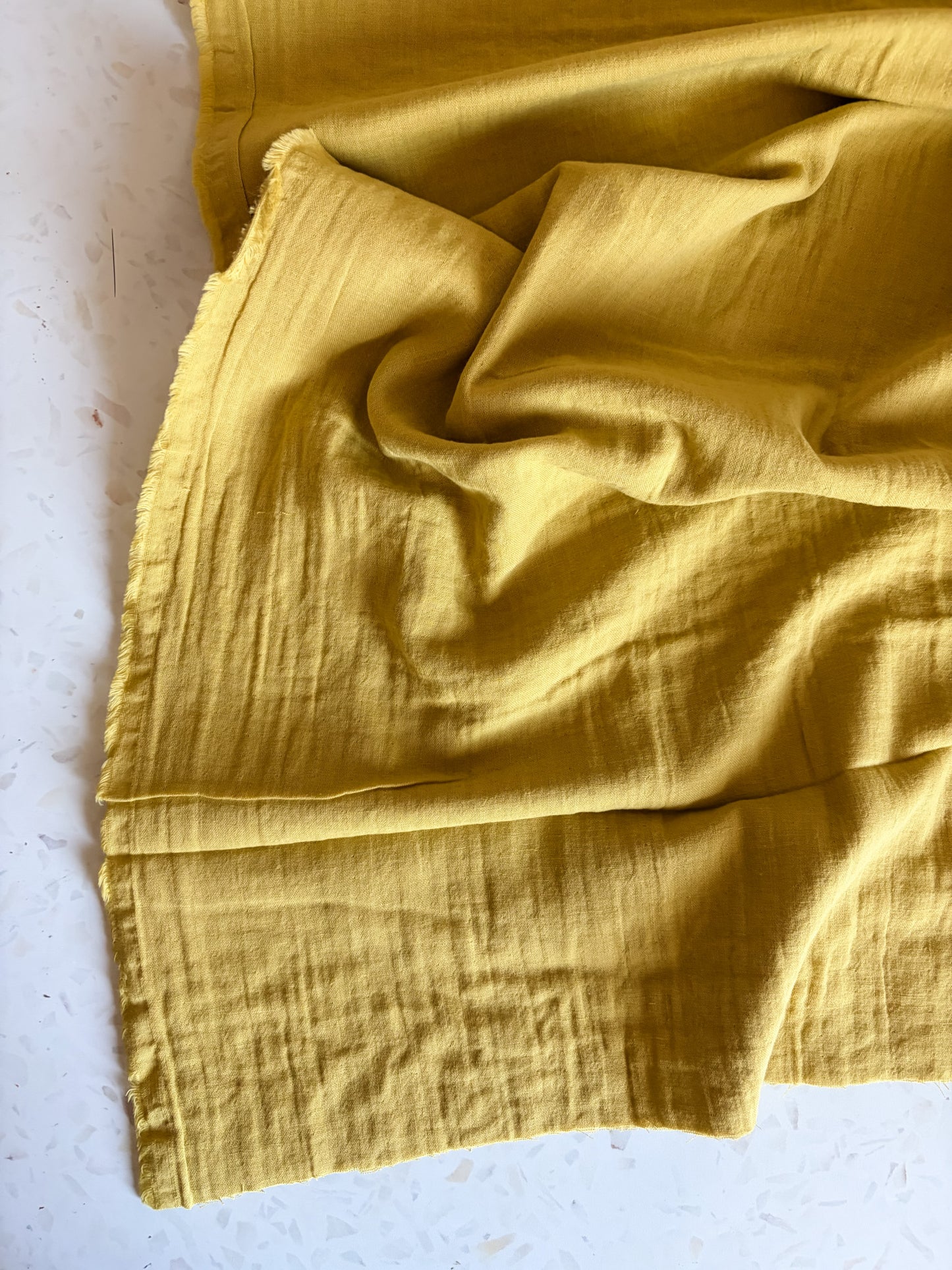 Nuno to Mono Triple-Washed Double Gauze – Mustard