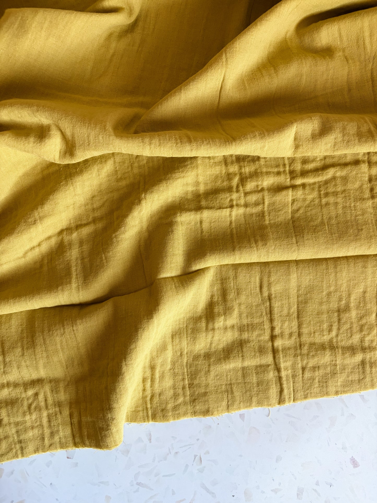 Nuno to Mono Triple-Washed Double Gauze – Mustard