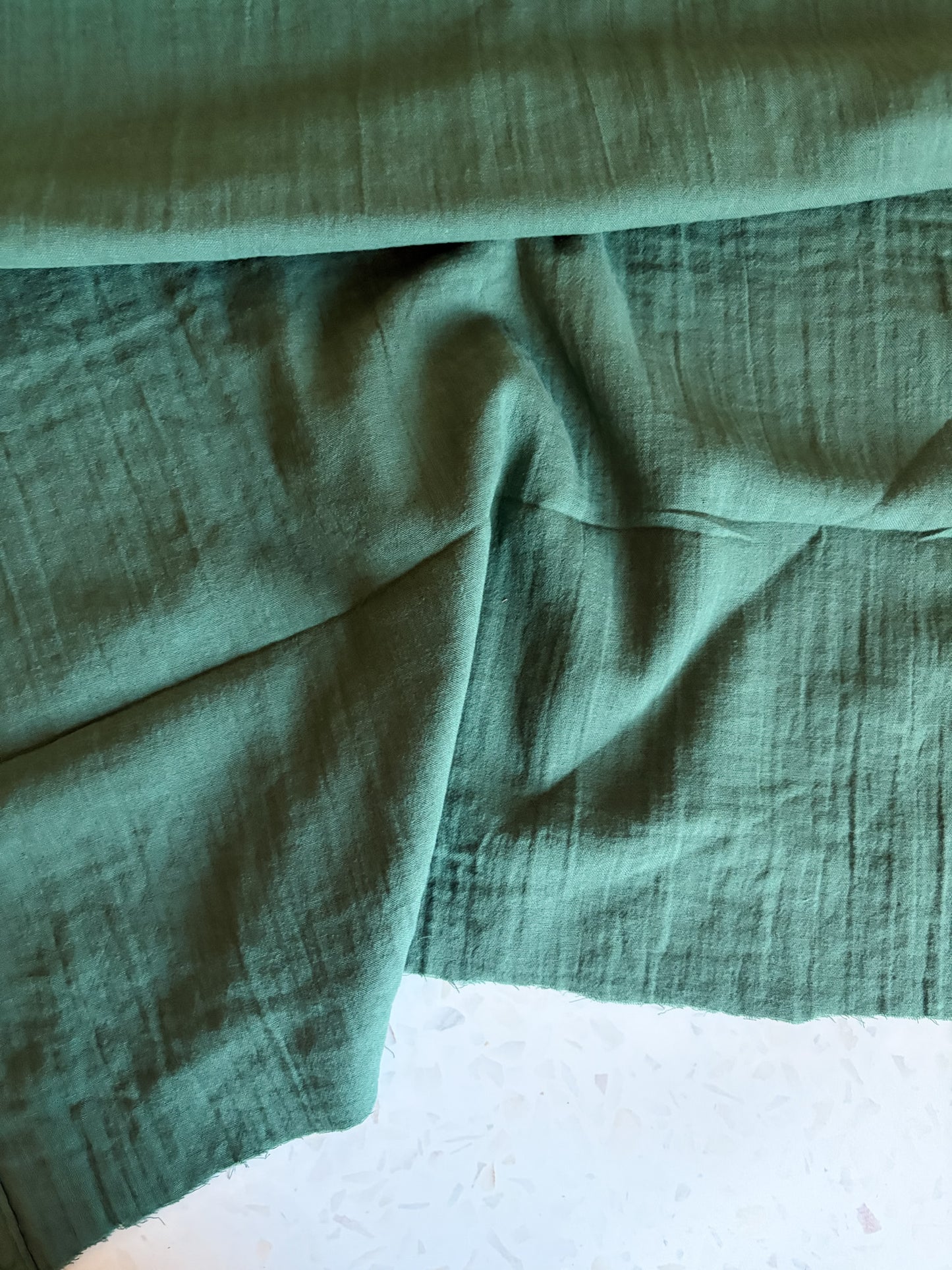 Nuno to Mono Triple-Washed Double Gauze – Jade