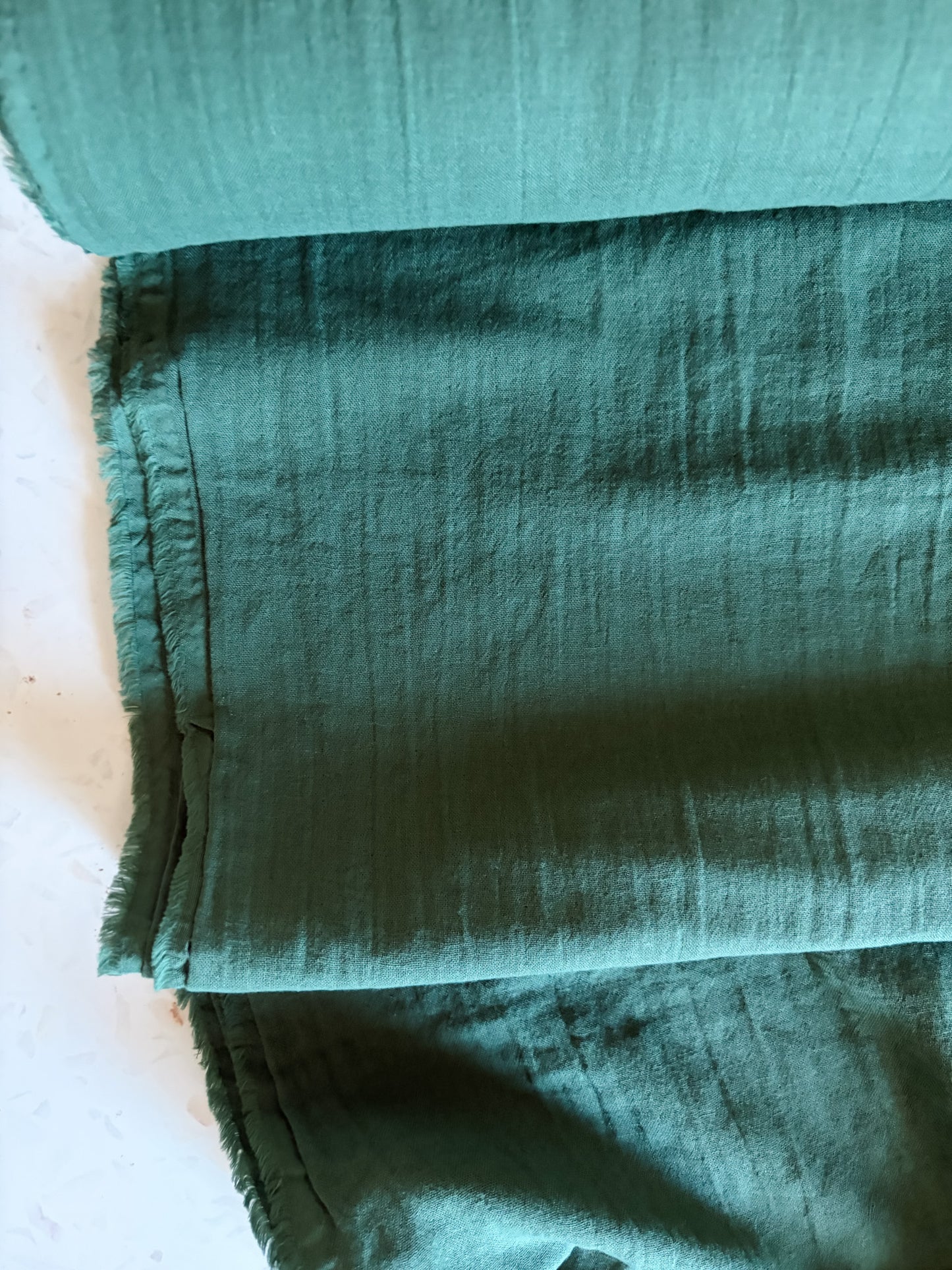 Nuno to Mono Triple-Washed Double Gauze – Jade