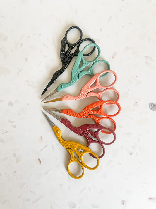 Enamel Stork Snips