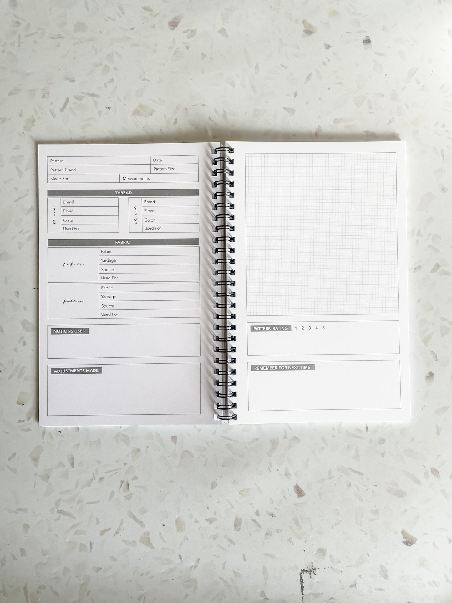 Sewing Journal