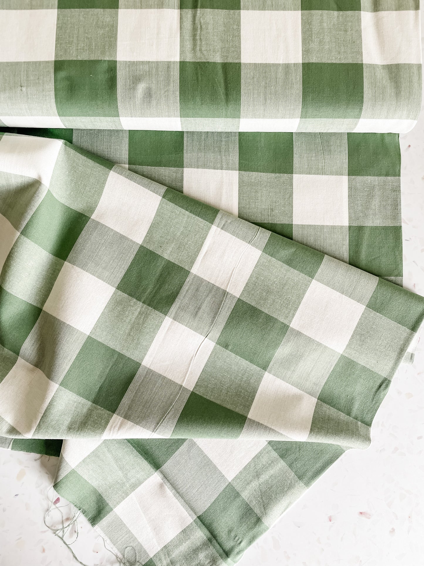 Fableism Camp Gingham – Eucalyptus (Large)