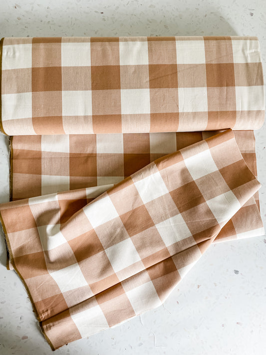 Fableism Camp Gingham – Merit Pink (Large)