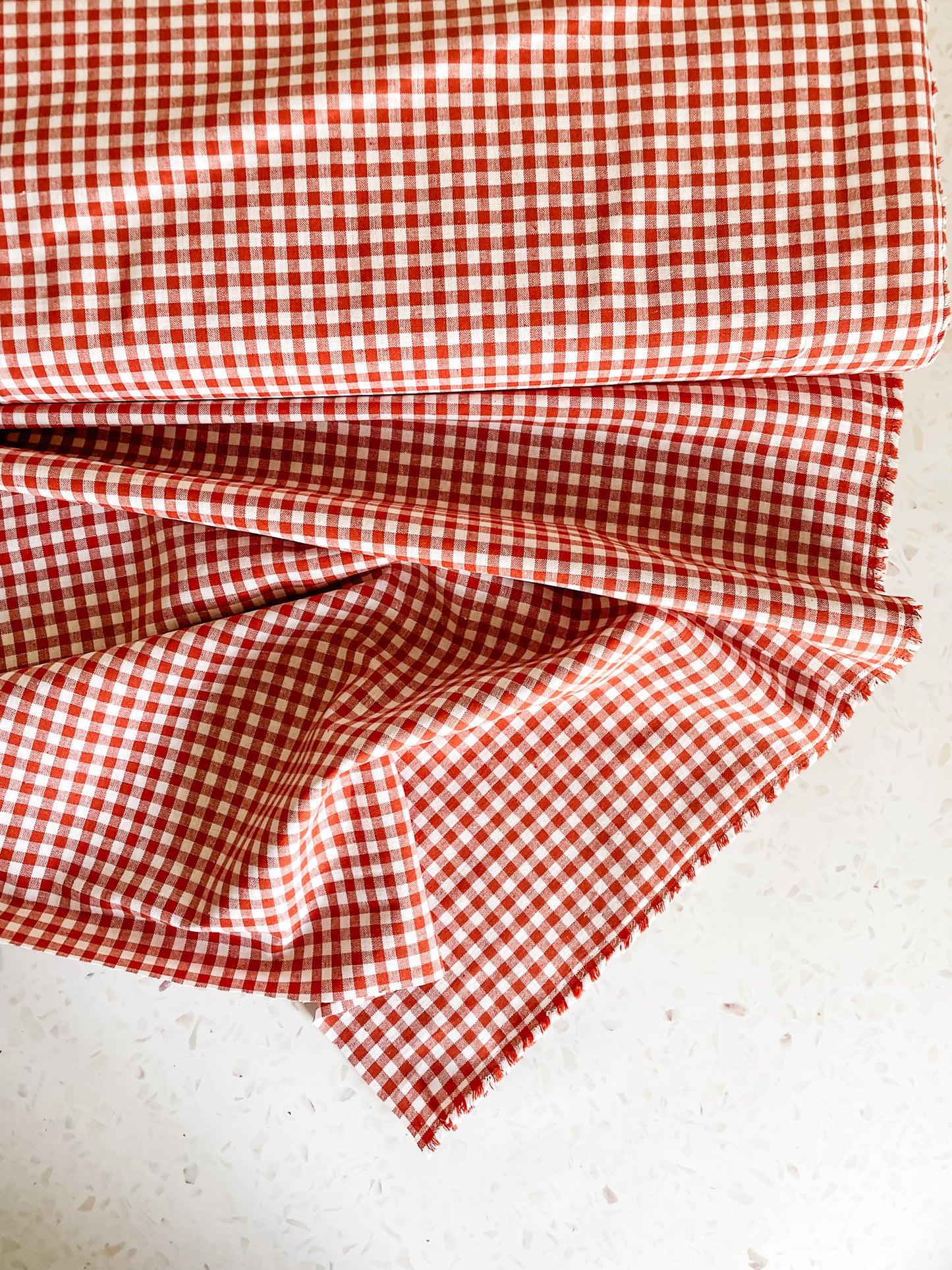 Yarn Dyed Classic Wovens – Strawberry Gingham