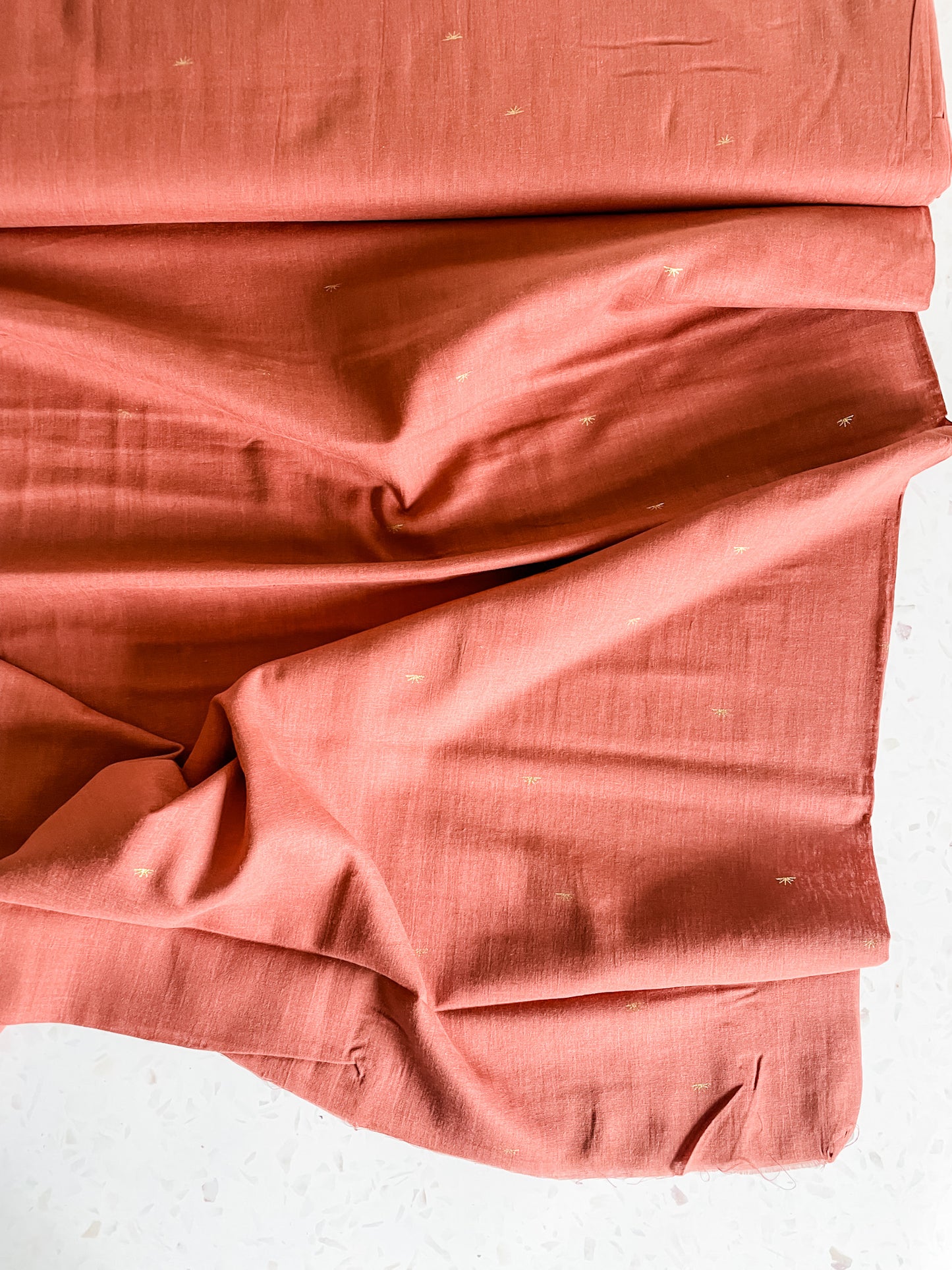 Atelier Brunette – Sunset Chestnut Cotton Crepe