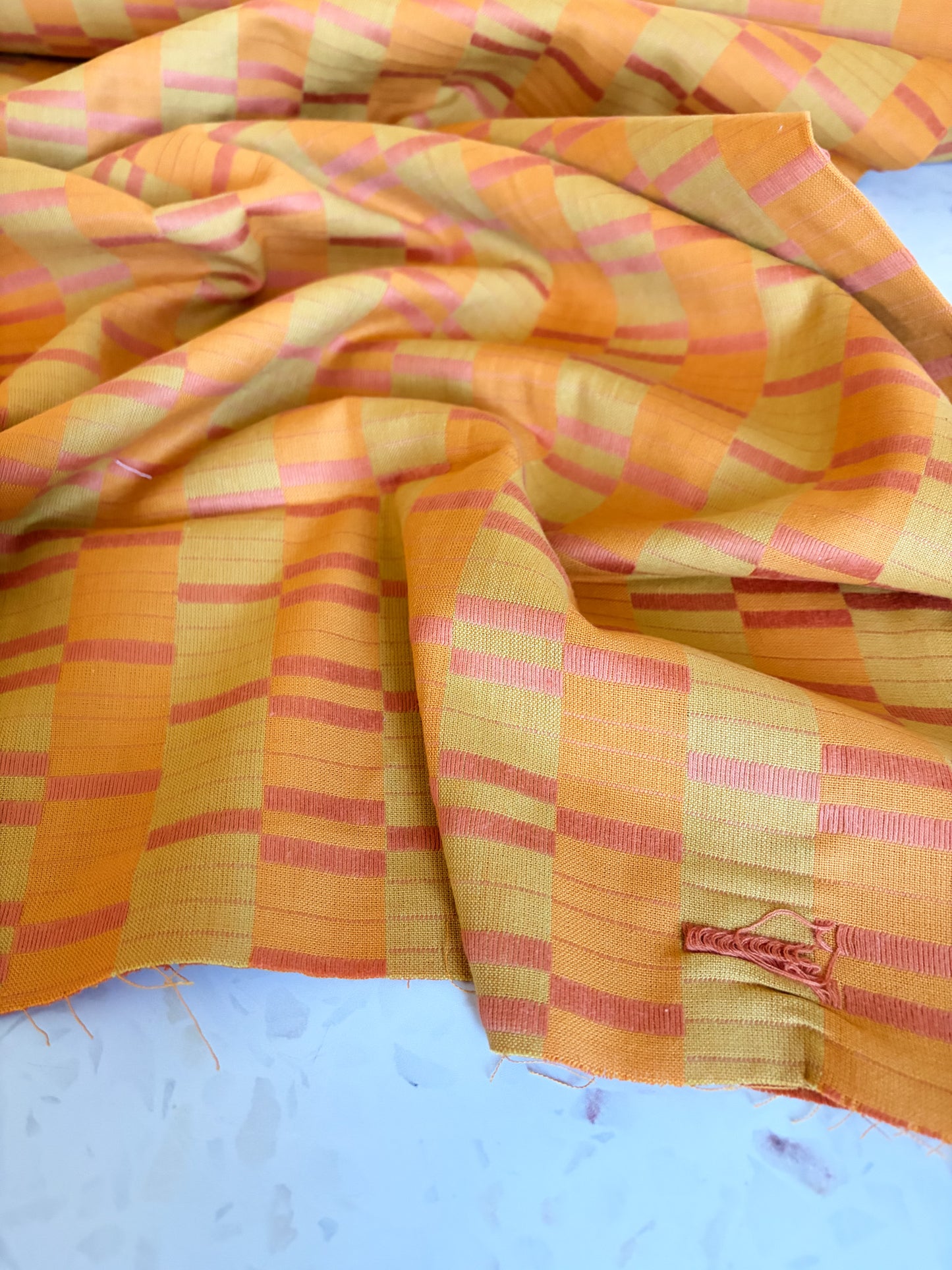 Fableism Lucky Loom – Southwest Stripe in Mango