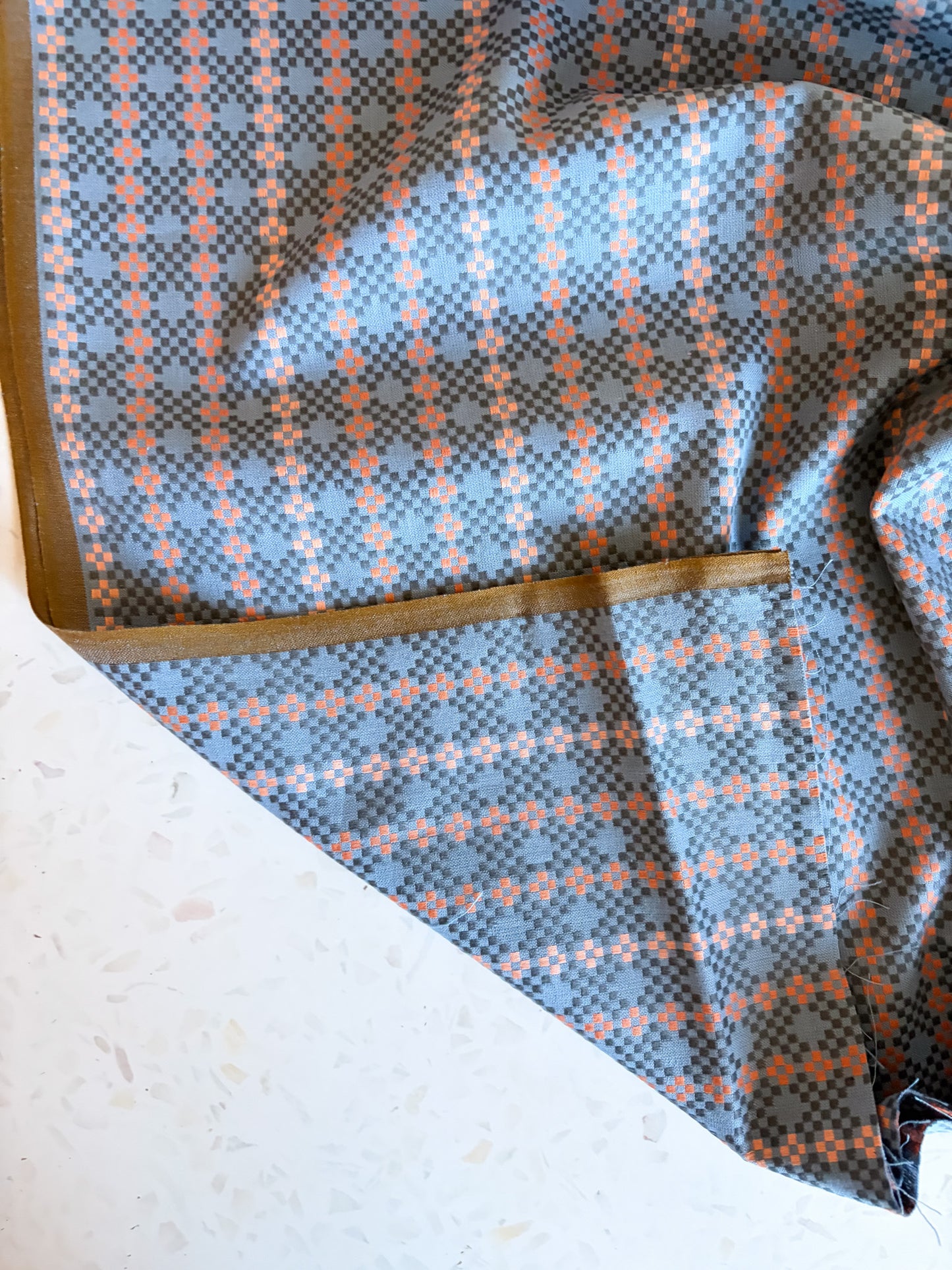 Fableism Lucky Loom – Mosaic in Blue