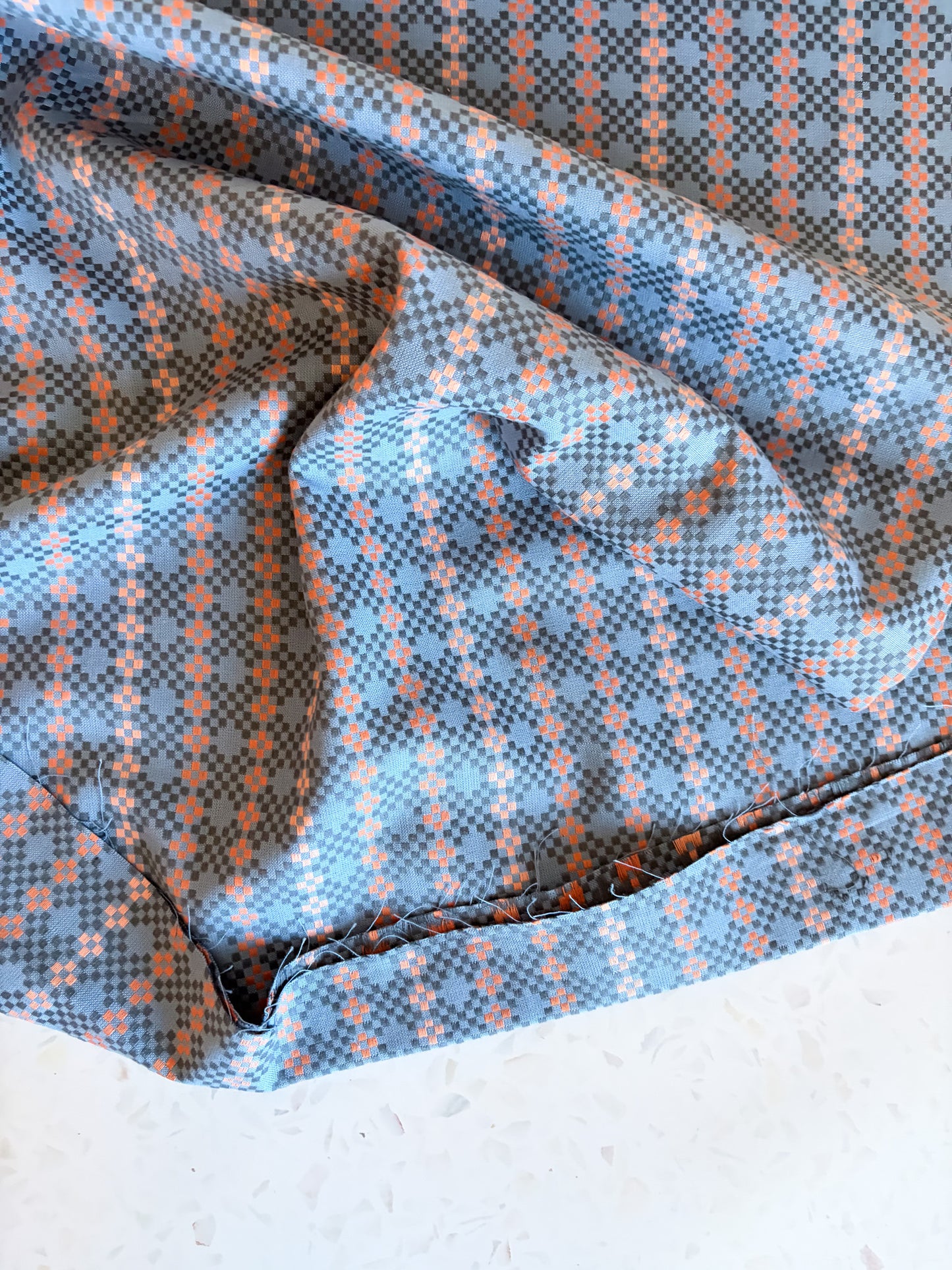 Fableism Lucky Loom – Mosaic in Blue