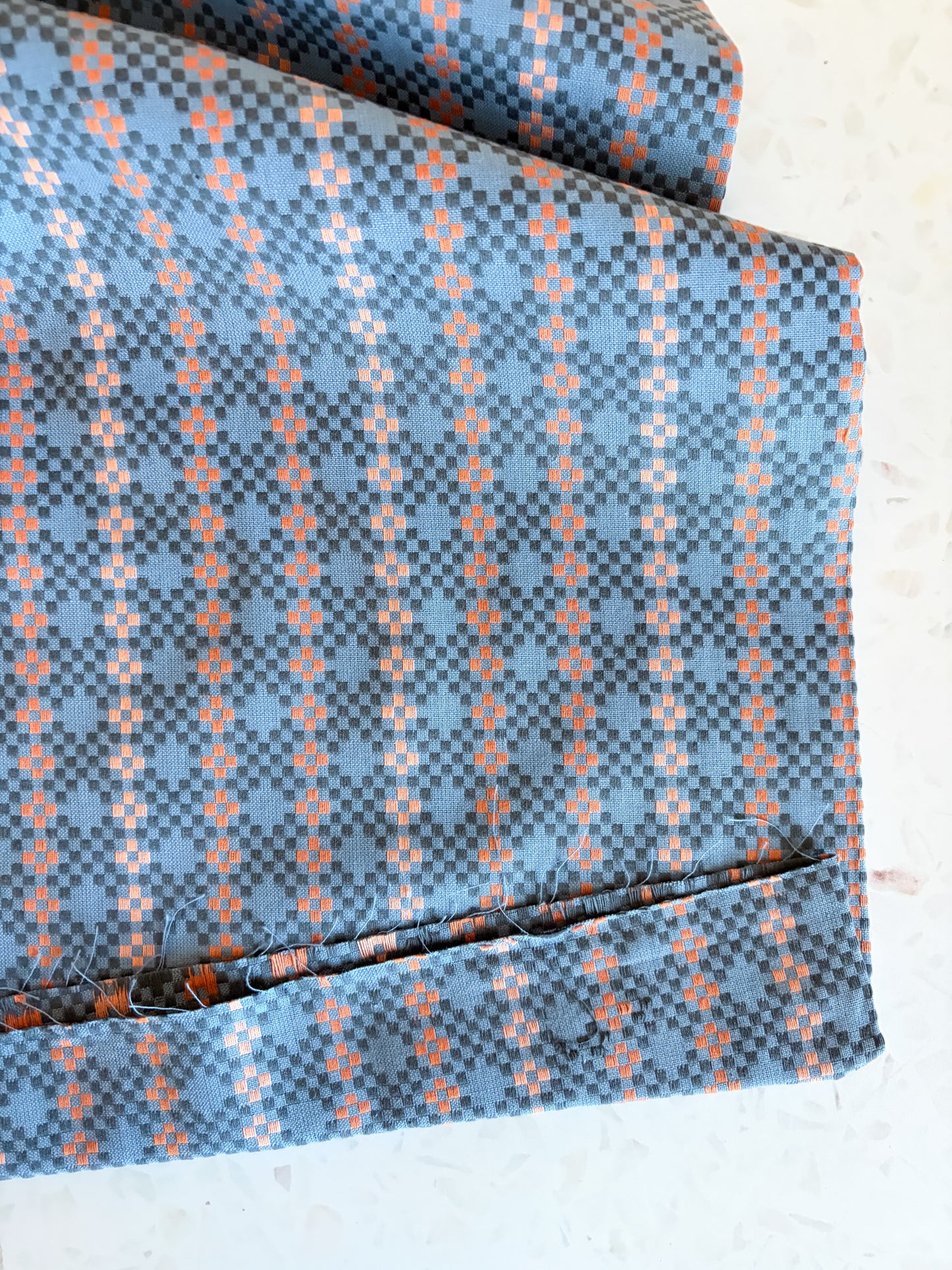 Fableism Lucky Loom – Mosaic in Blue