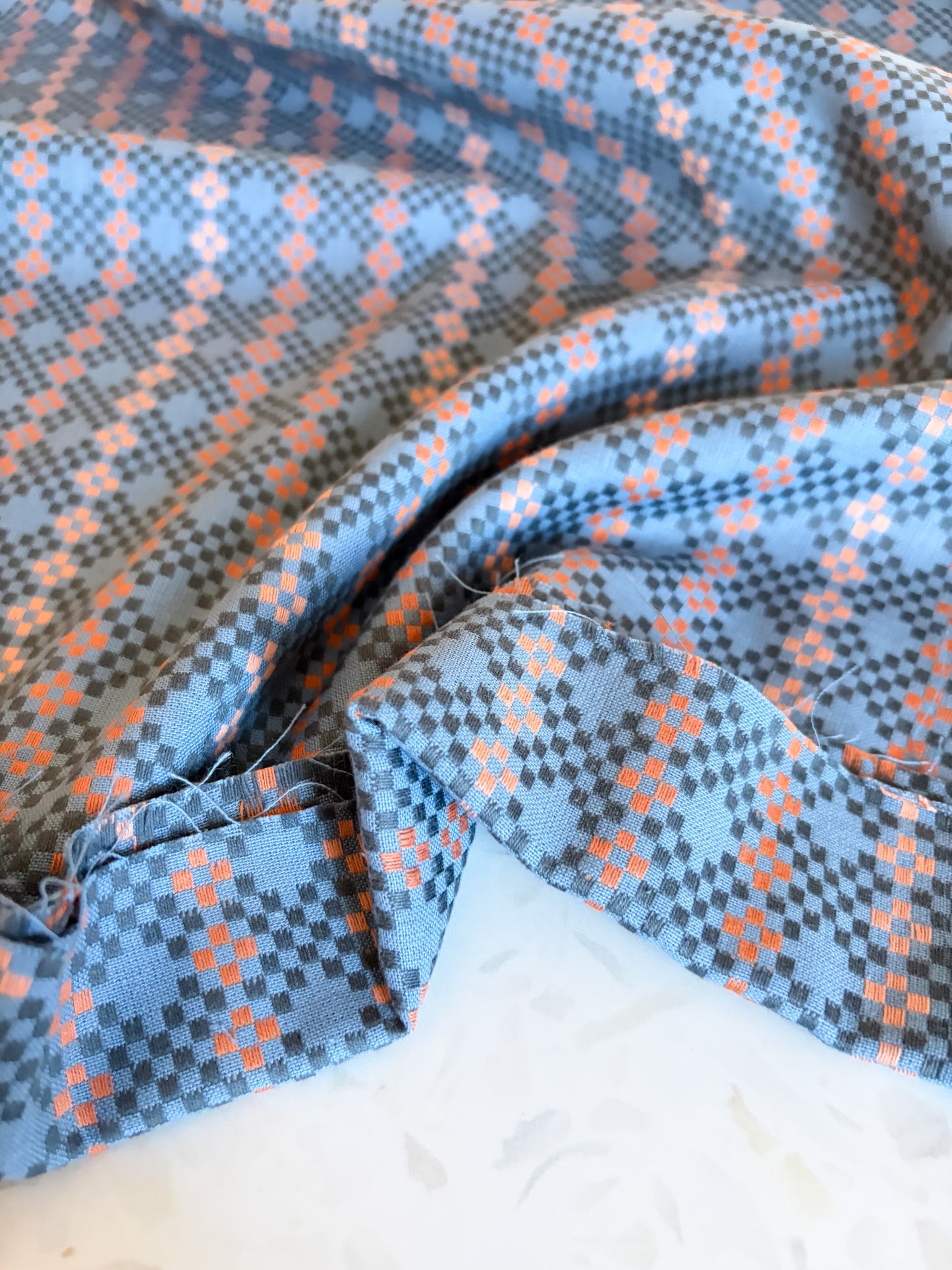 Fableism Lucky Loom – Mosaic in Blue