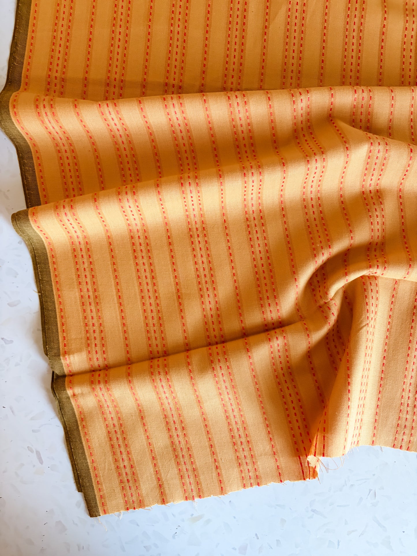 Fableism Lucky Loom – Stitch Stripe in Turmeric