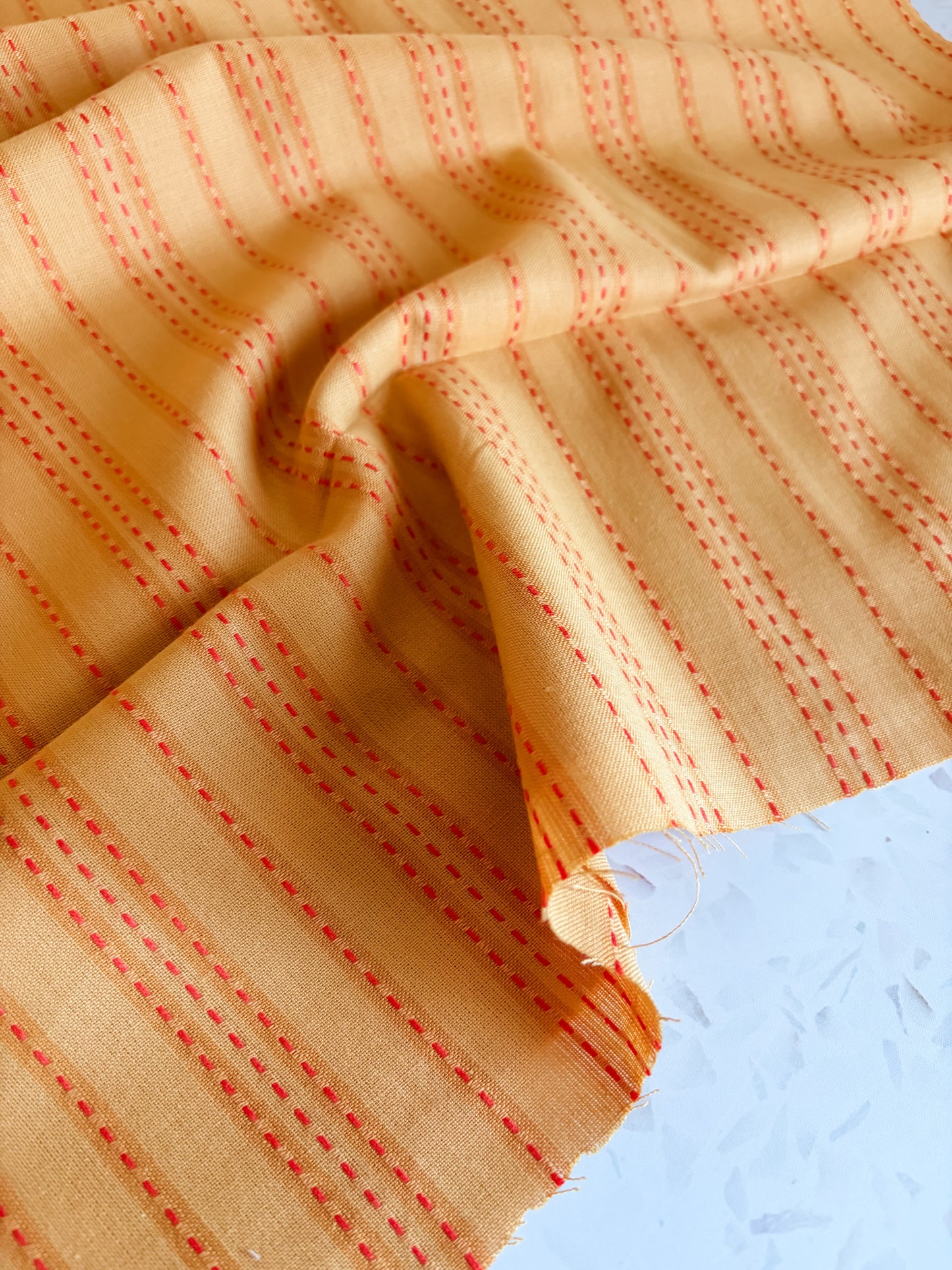 Fableism Lucky Loom – Stitch Stripe in Turmeric