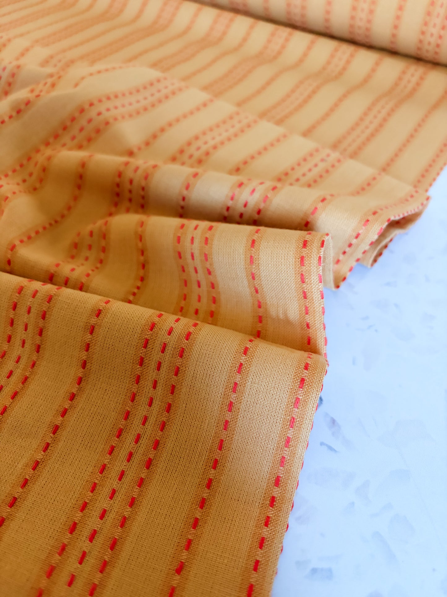 Fableism Lucky Loom – Stitch Stripe in Turmeric