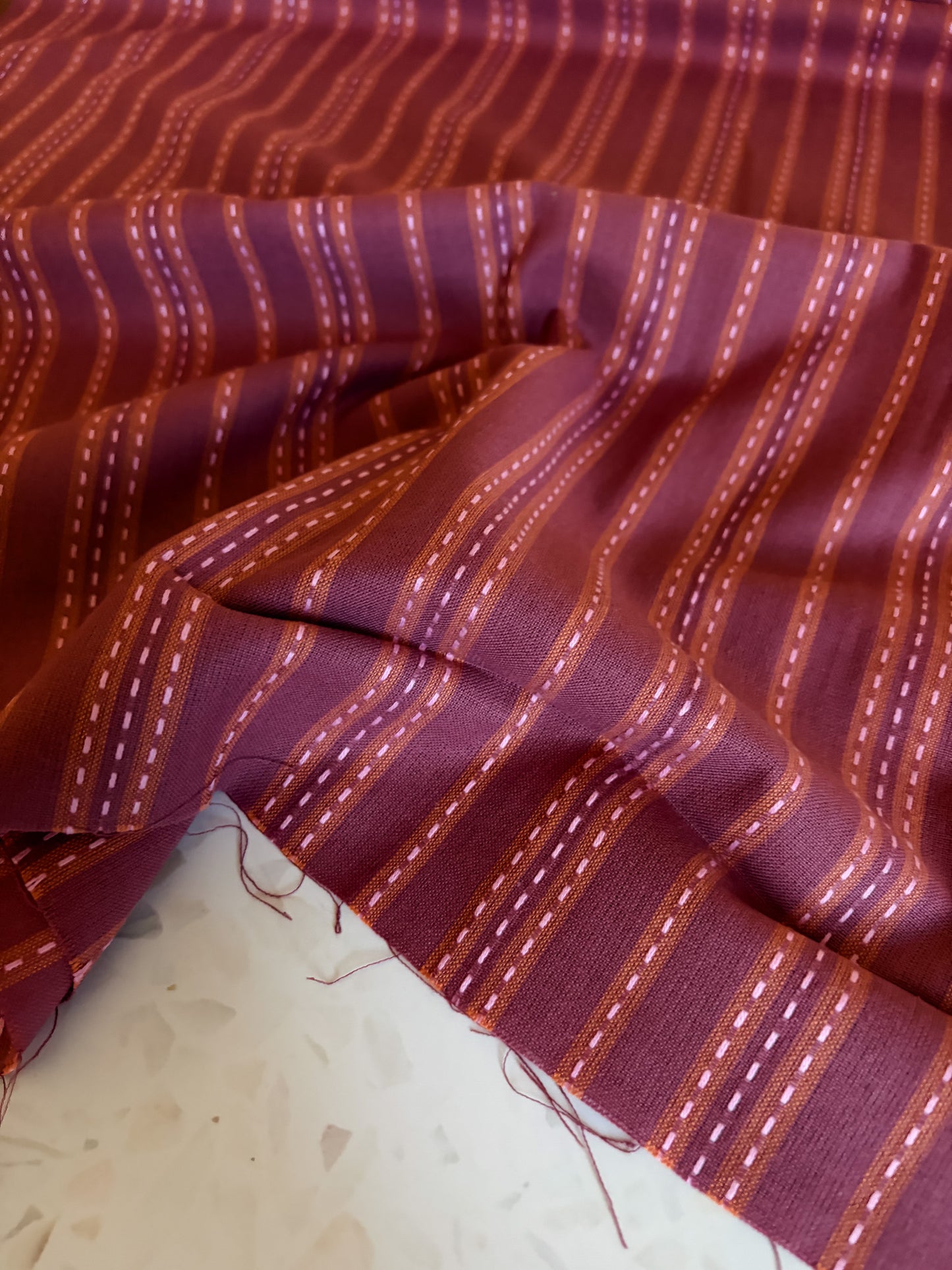 Fableism Lucky Loom – Stitch Stripe in Blackberry