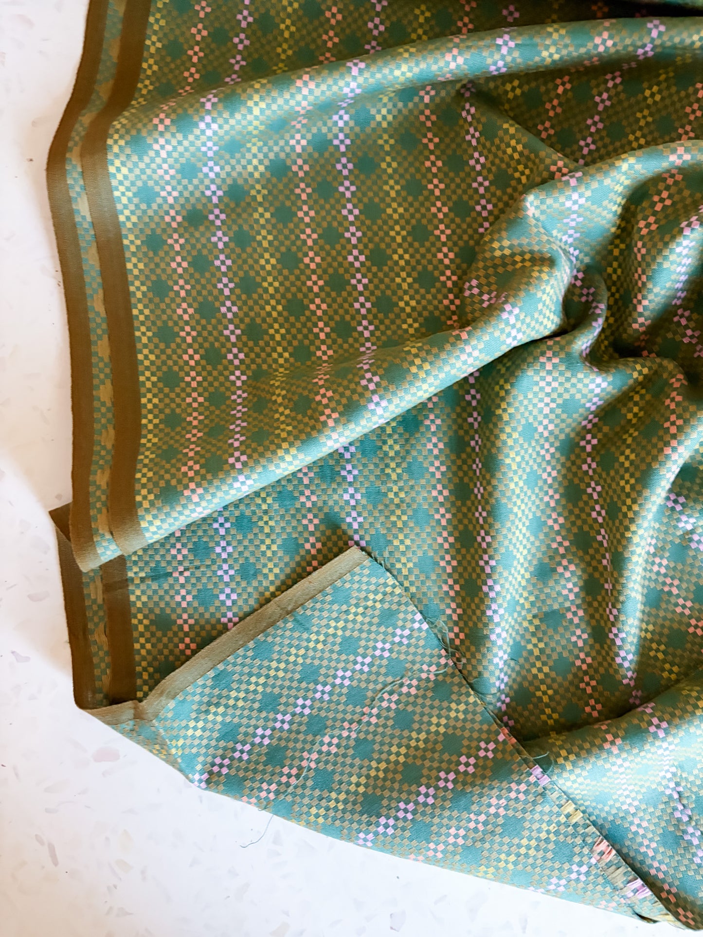 Fableism Lucky Loom – Mosaic in Melon