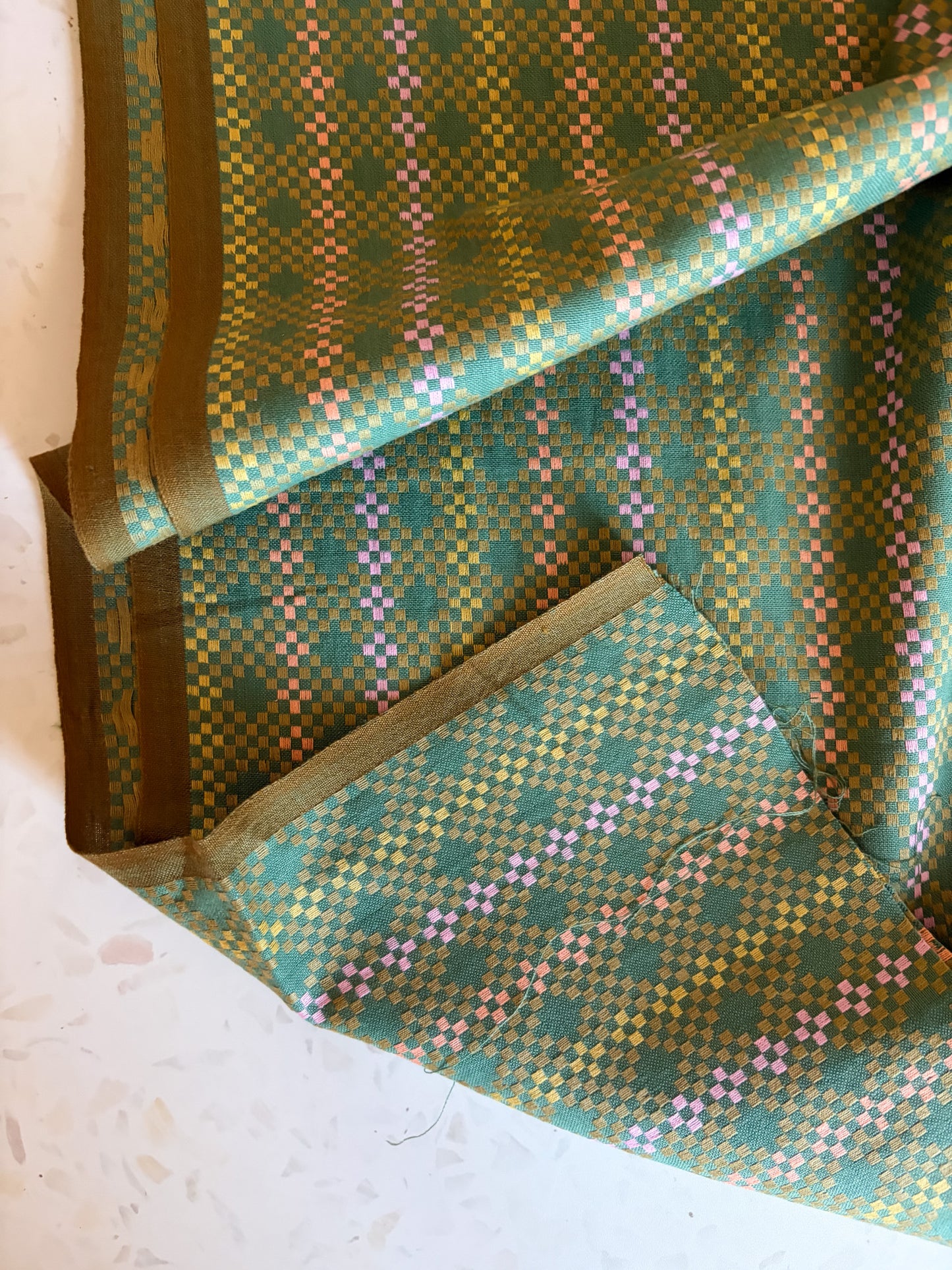 Fableism Lucky Loom – Mosaic in Melon