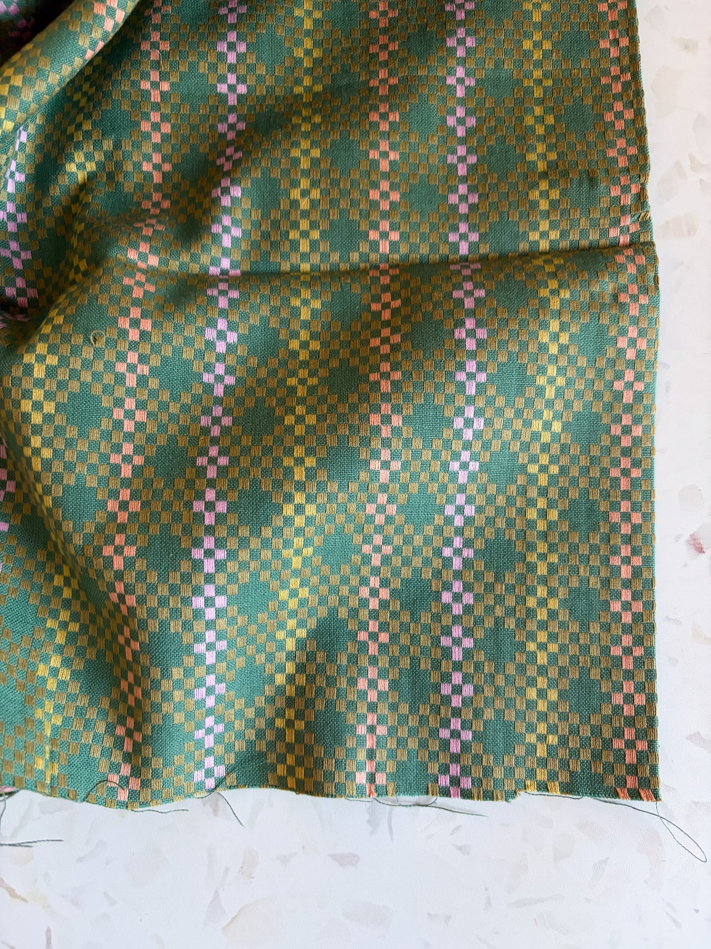 Fableism Lucky Loom – Mosaic in Melon