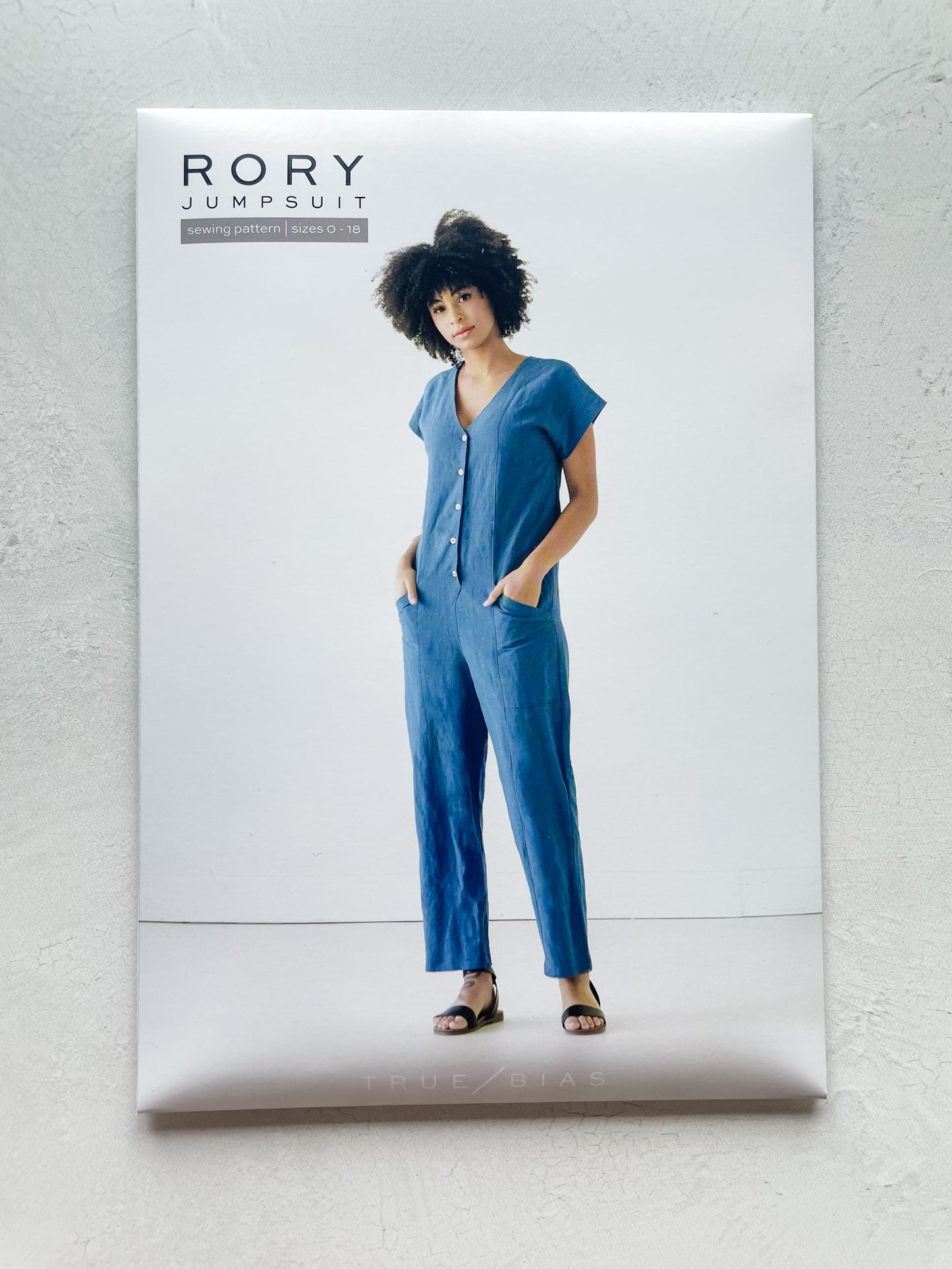 Rory Jumpsuit by True Bias | Printed Pattern