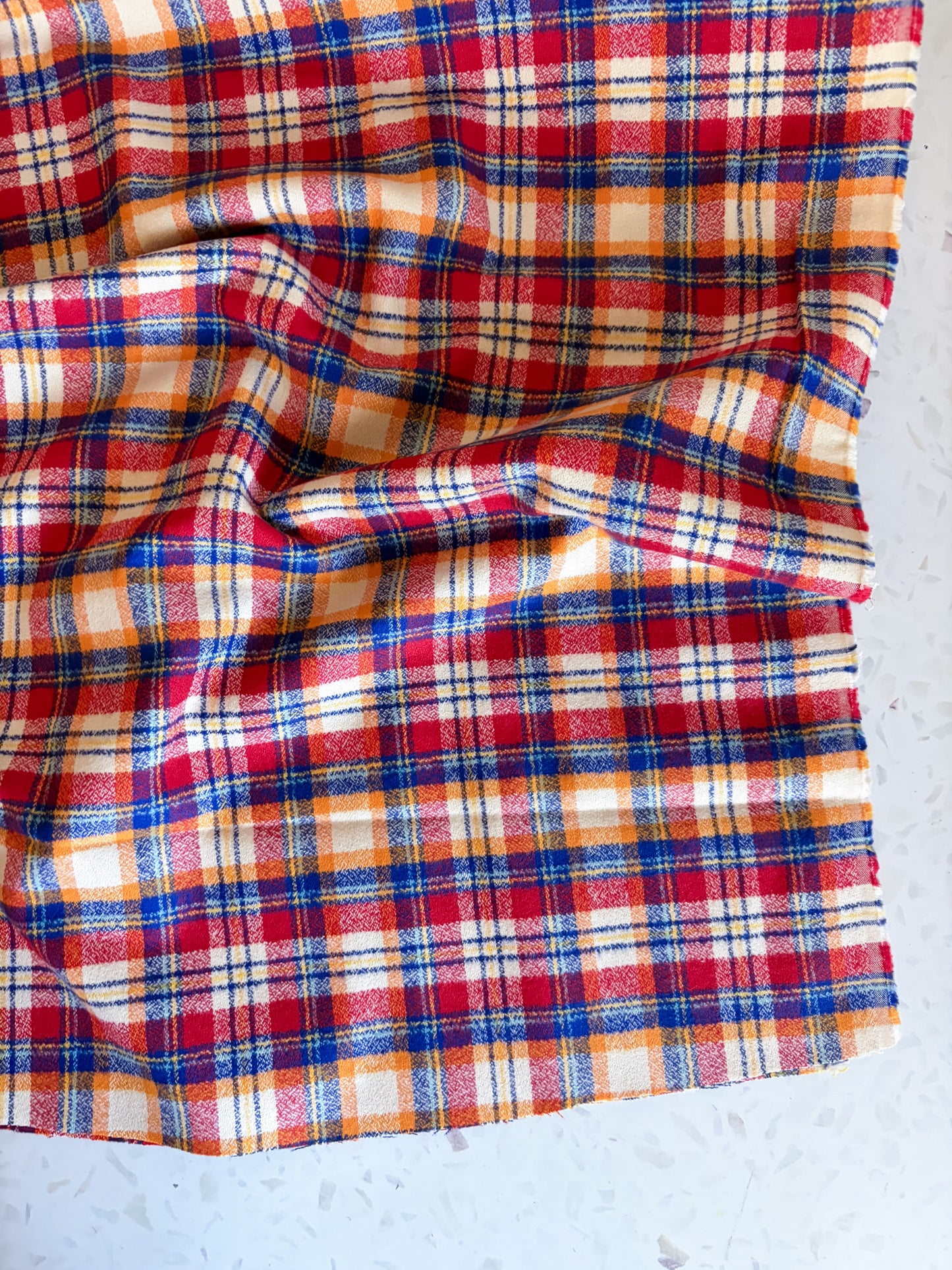 Mammoth Junior Flannel in Goldfish