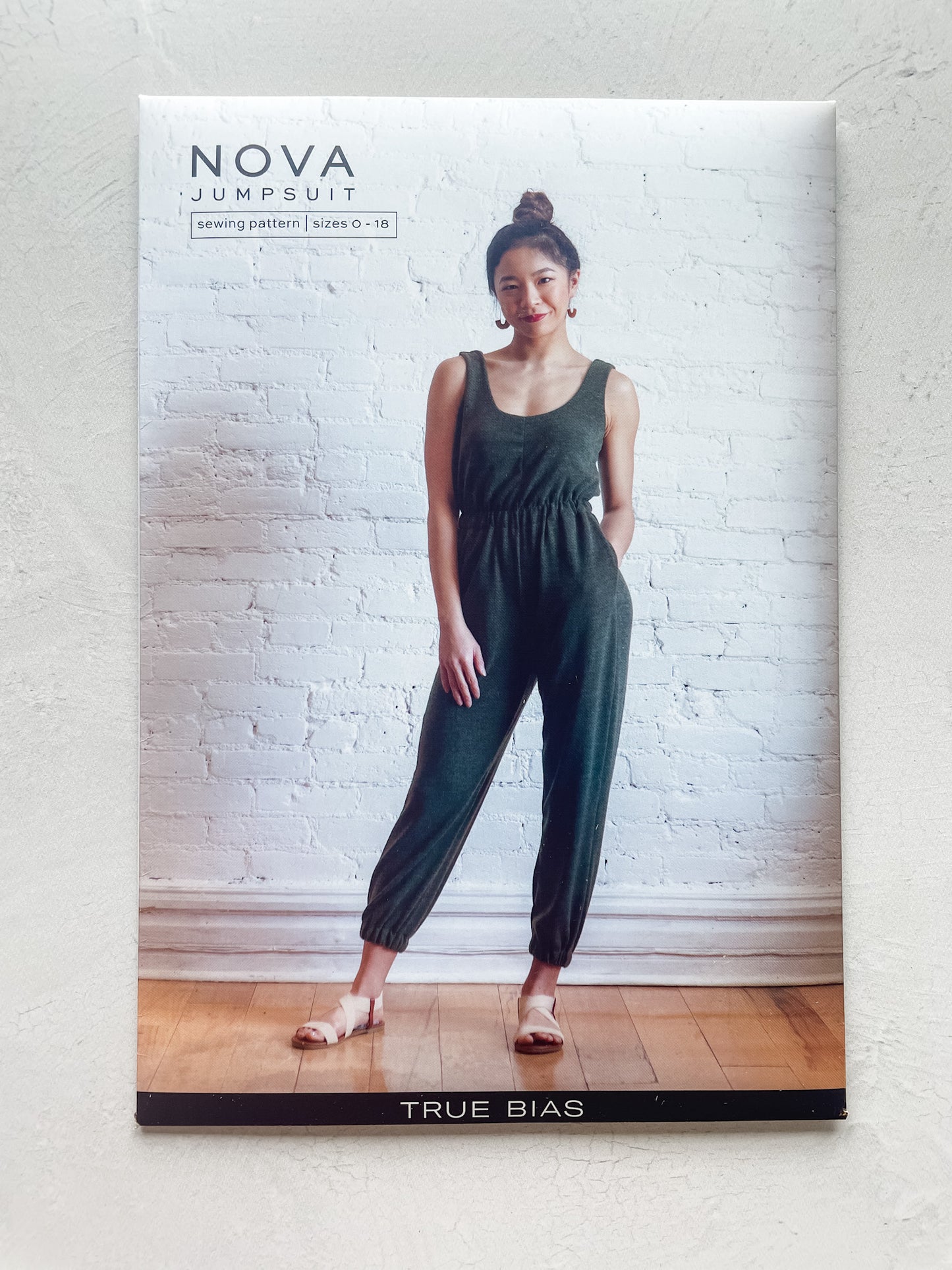 Nova Jumpsuit by True Bias | Printed Pattern