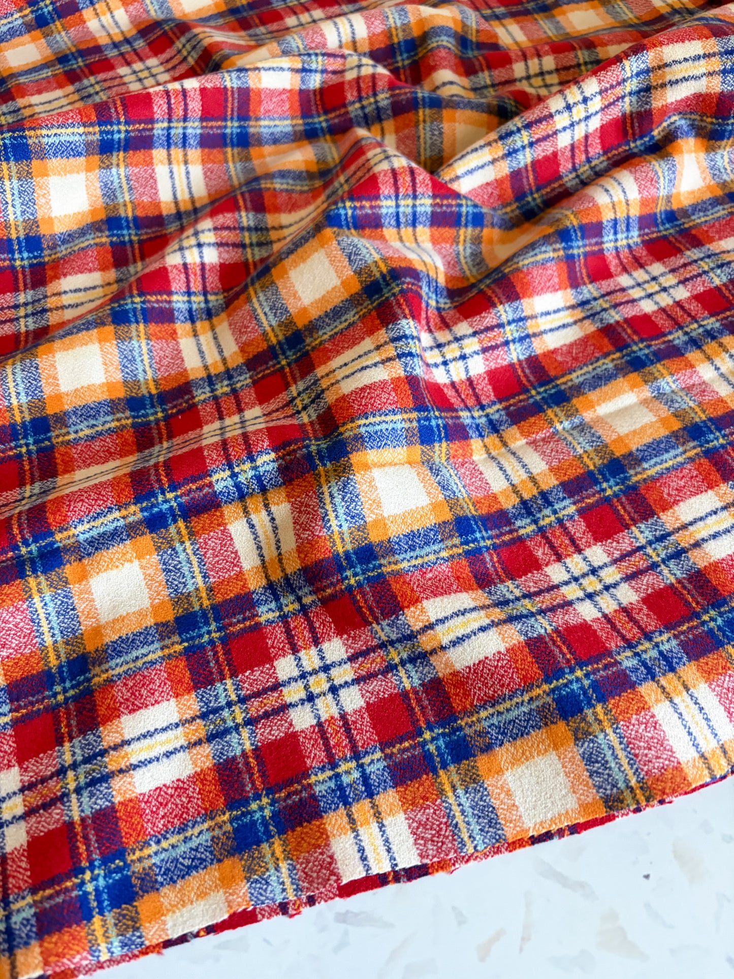 Mammoth Junior Flannel in Goldfish