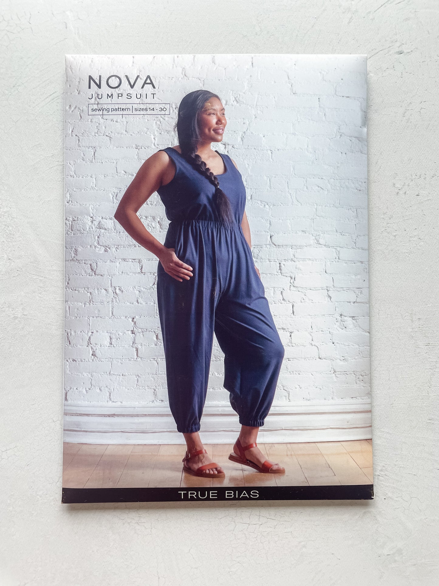 Nova Jumpsuit by True Bias | Printed Pattern