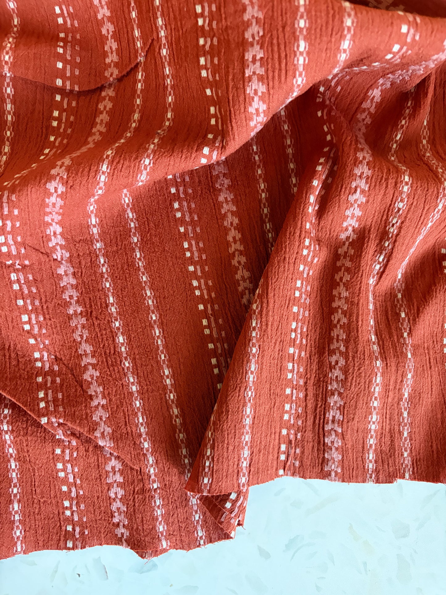 Athena Gauze in Sienna