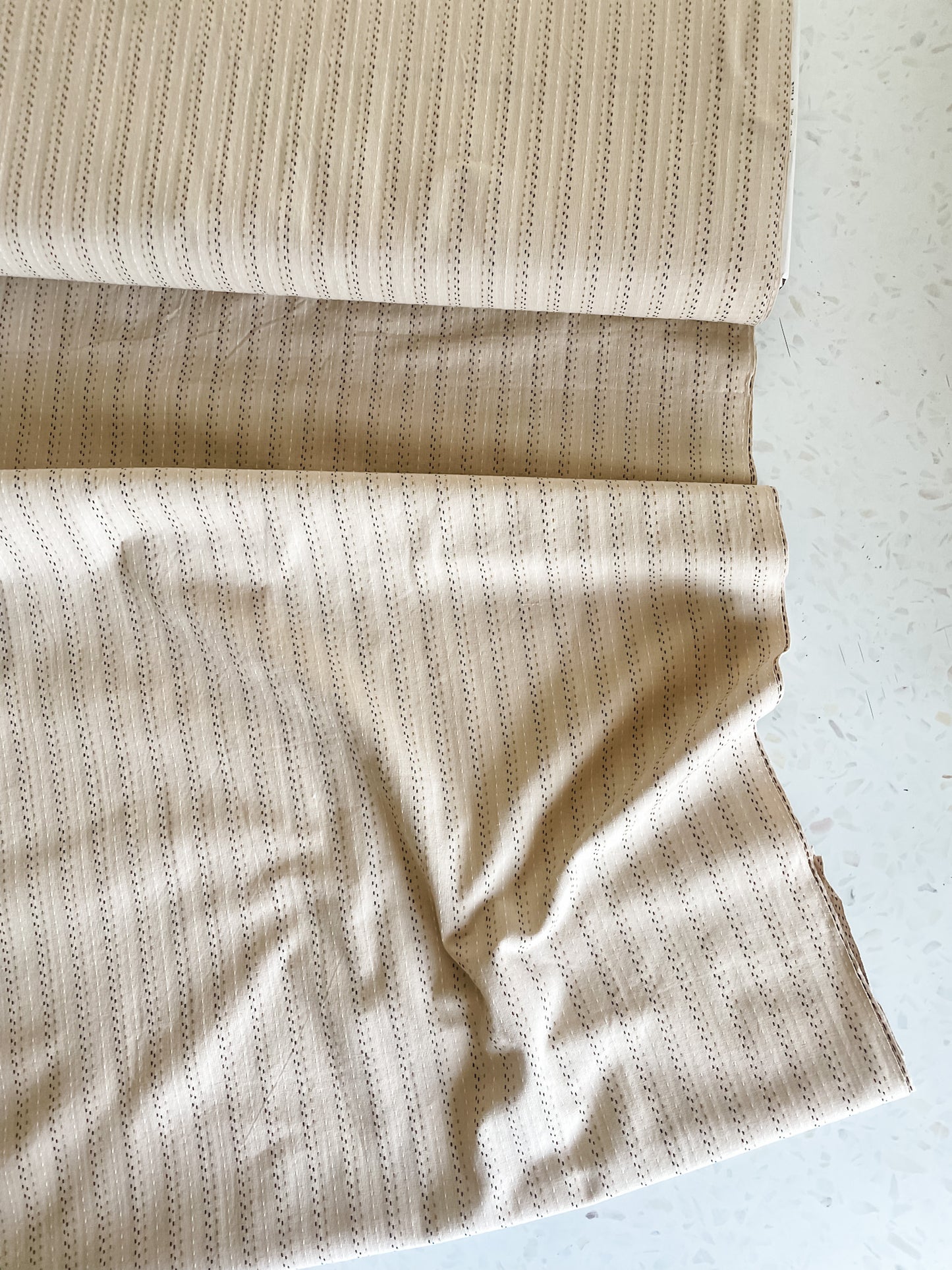 Embroidered Wovens – Natural Stitches