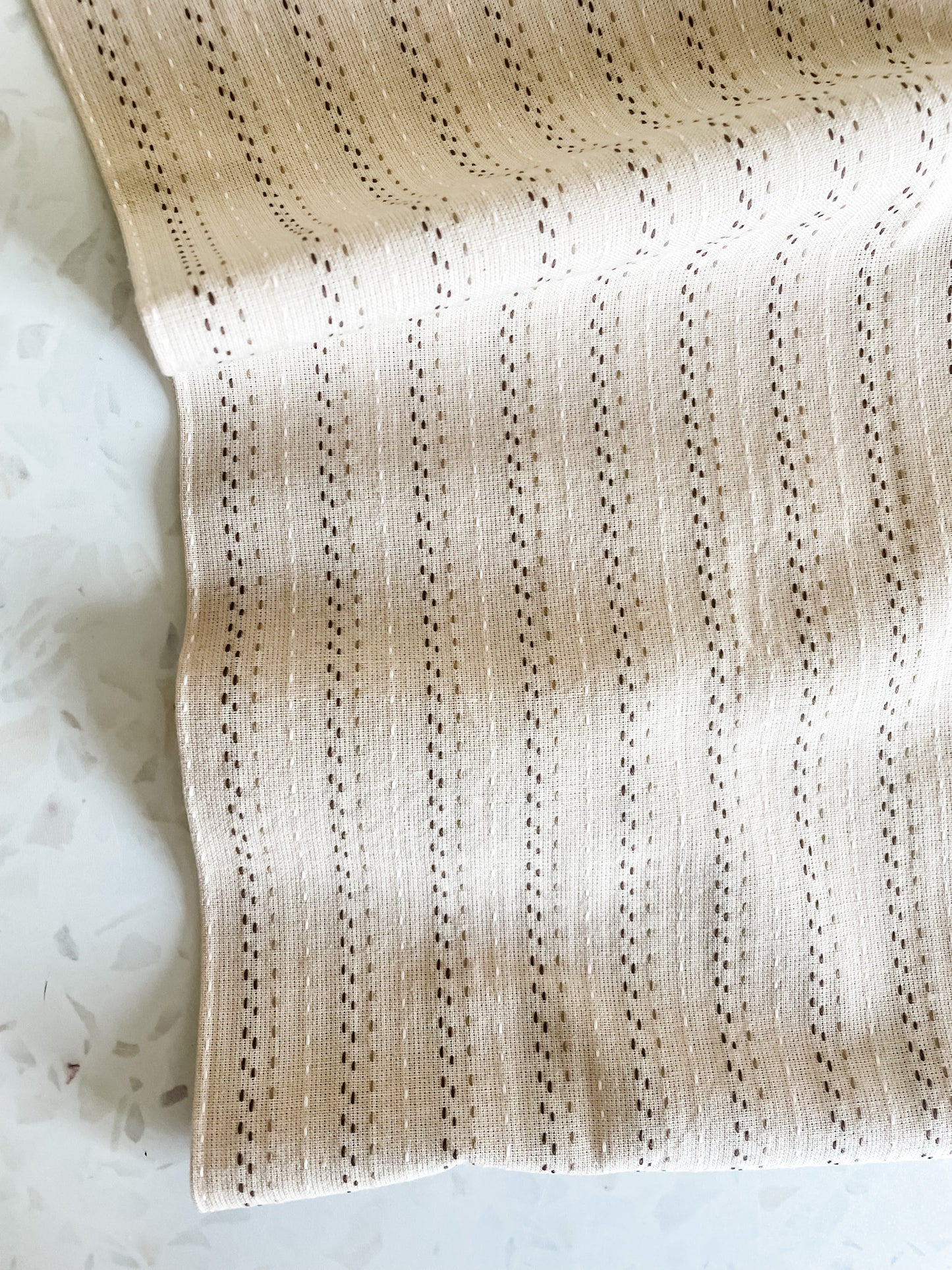 Embroidered Wovens – Natural Stitches