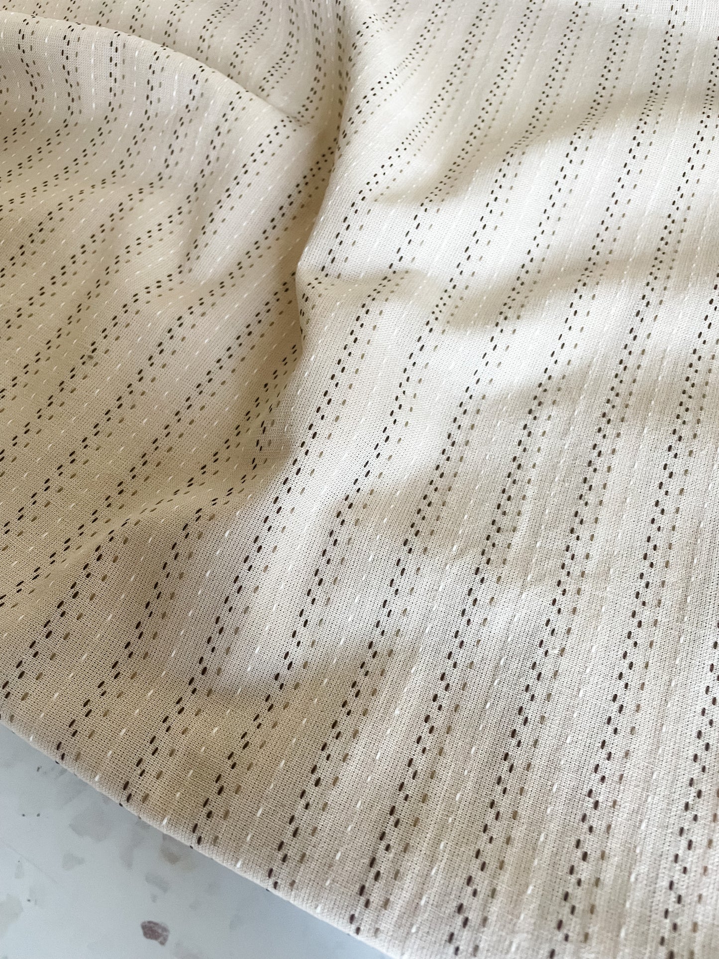 Embroidered Wovens – Natural Stitches
