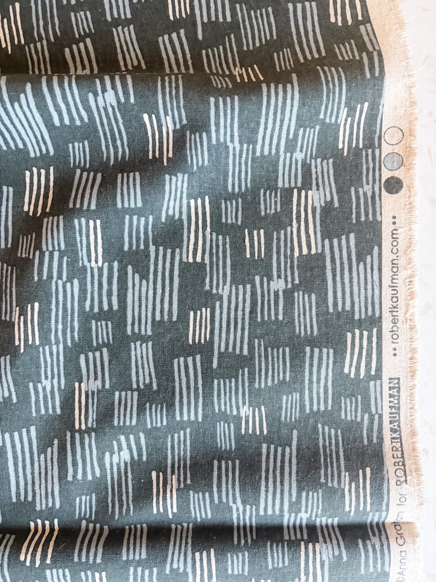 Orchard Run Cotton/Flax Blend in Grey