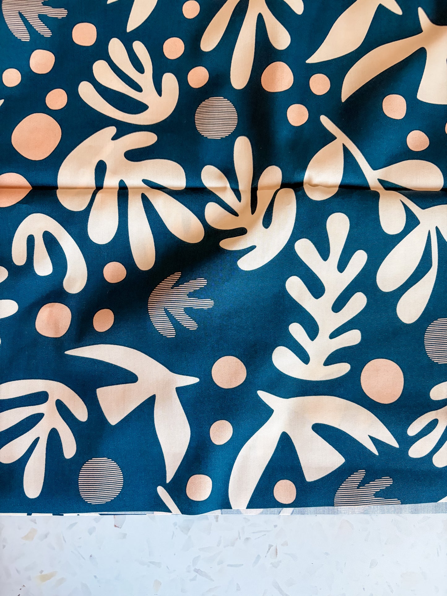 Boho Birds Wide Back Cotton Fabric