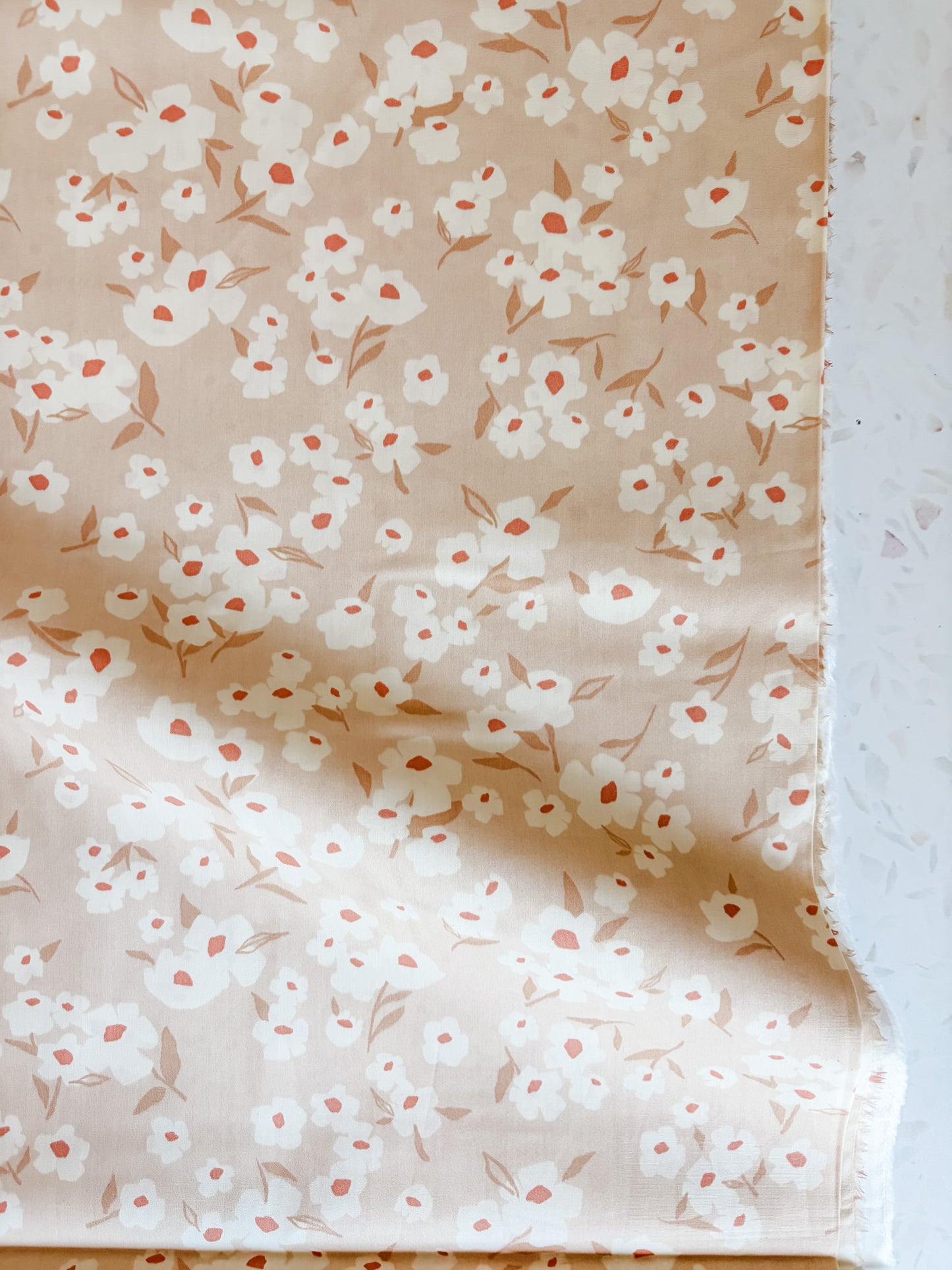 Spring Daisies Wide Back Quilting Cotton Fabric