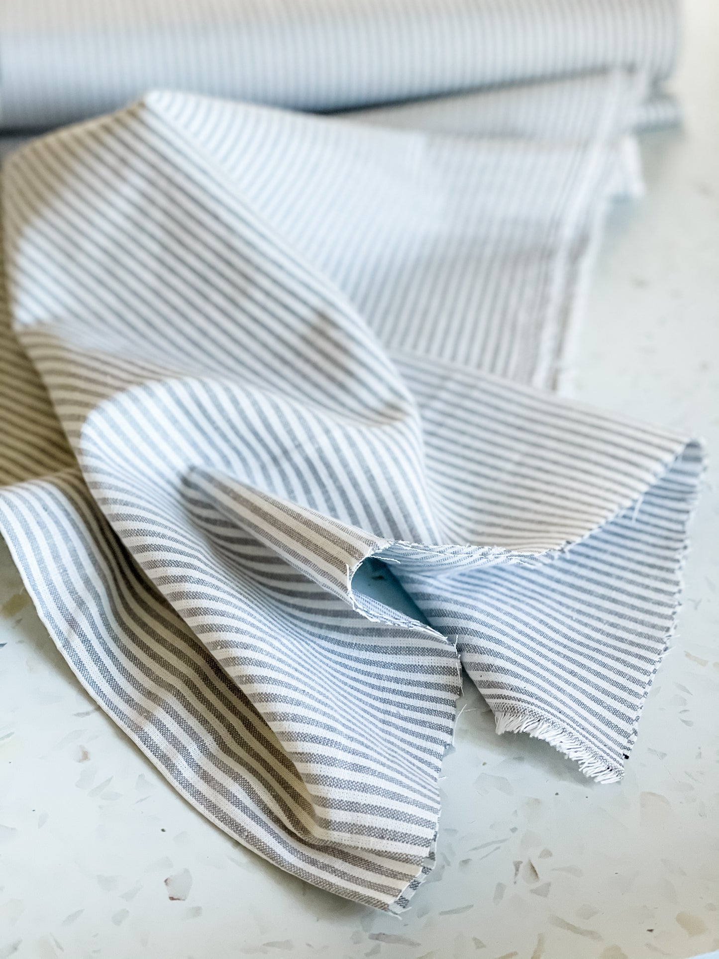Yarn Dyed Classic Wovens – Steel Stripe
