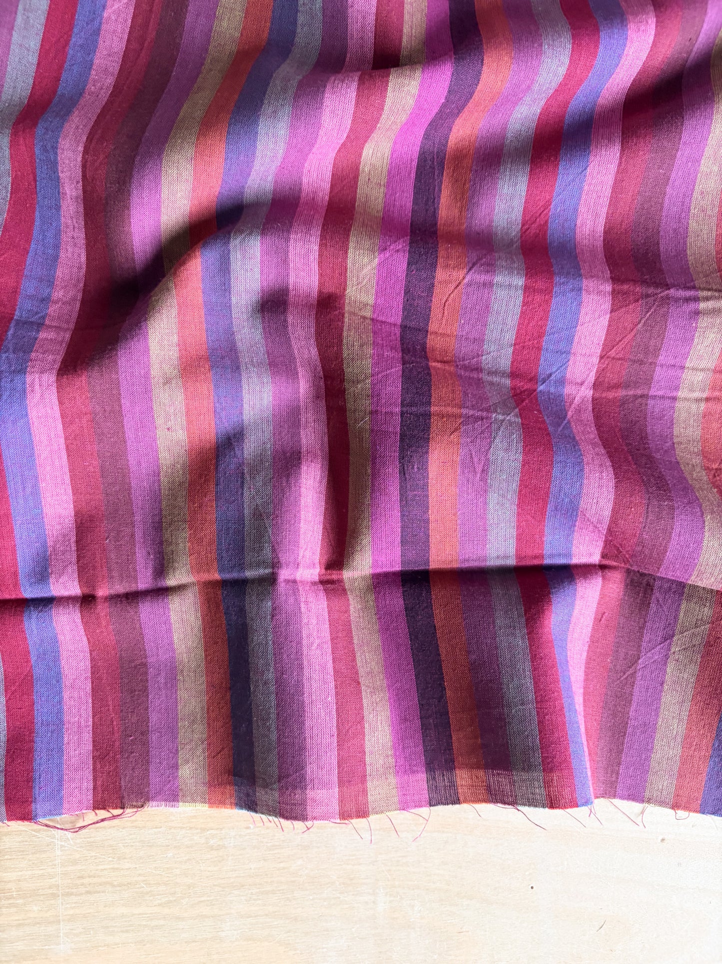 Kaffe Fassett Woven Stripes – Narrow Stripe in Wine
