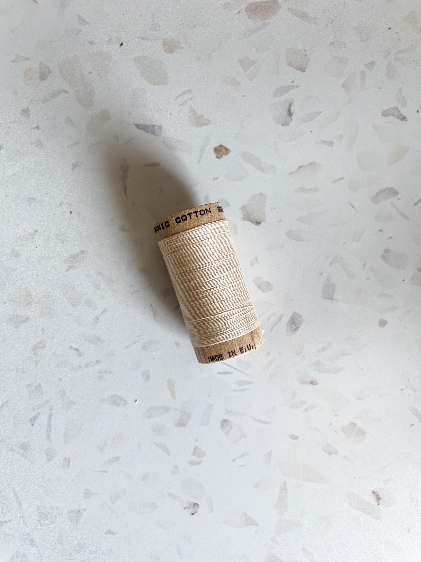 Organic 30wt Cotton Thread – Shortbread